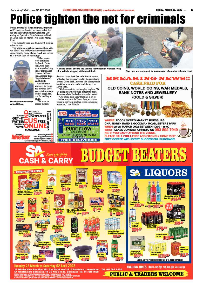 Boksburg Advertiser 25 March 2022 page 5