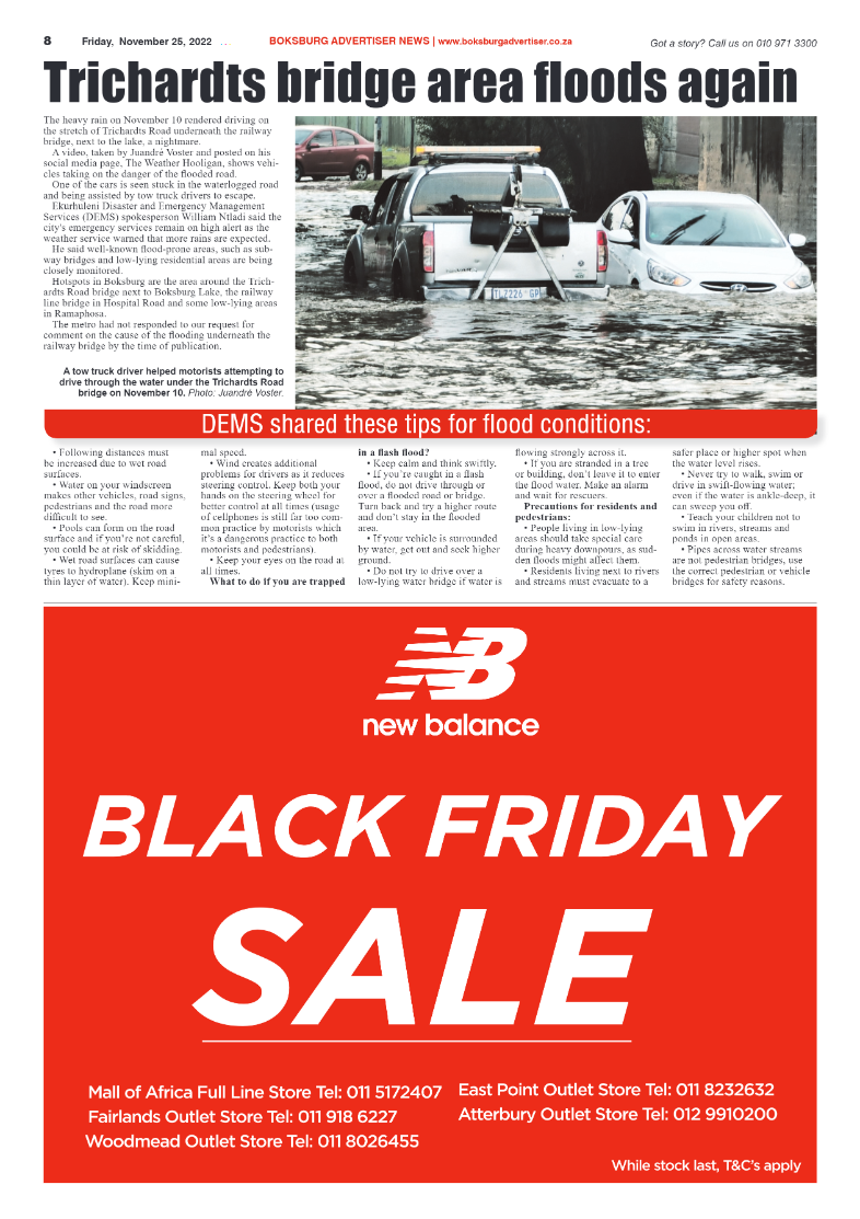 Boksburg Advertiser 25 Nov 2022 page 8