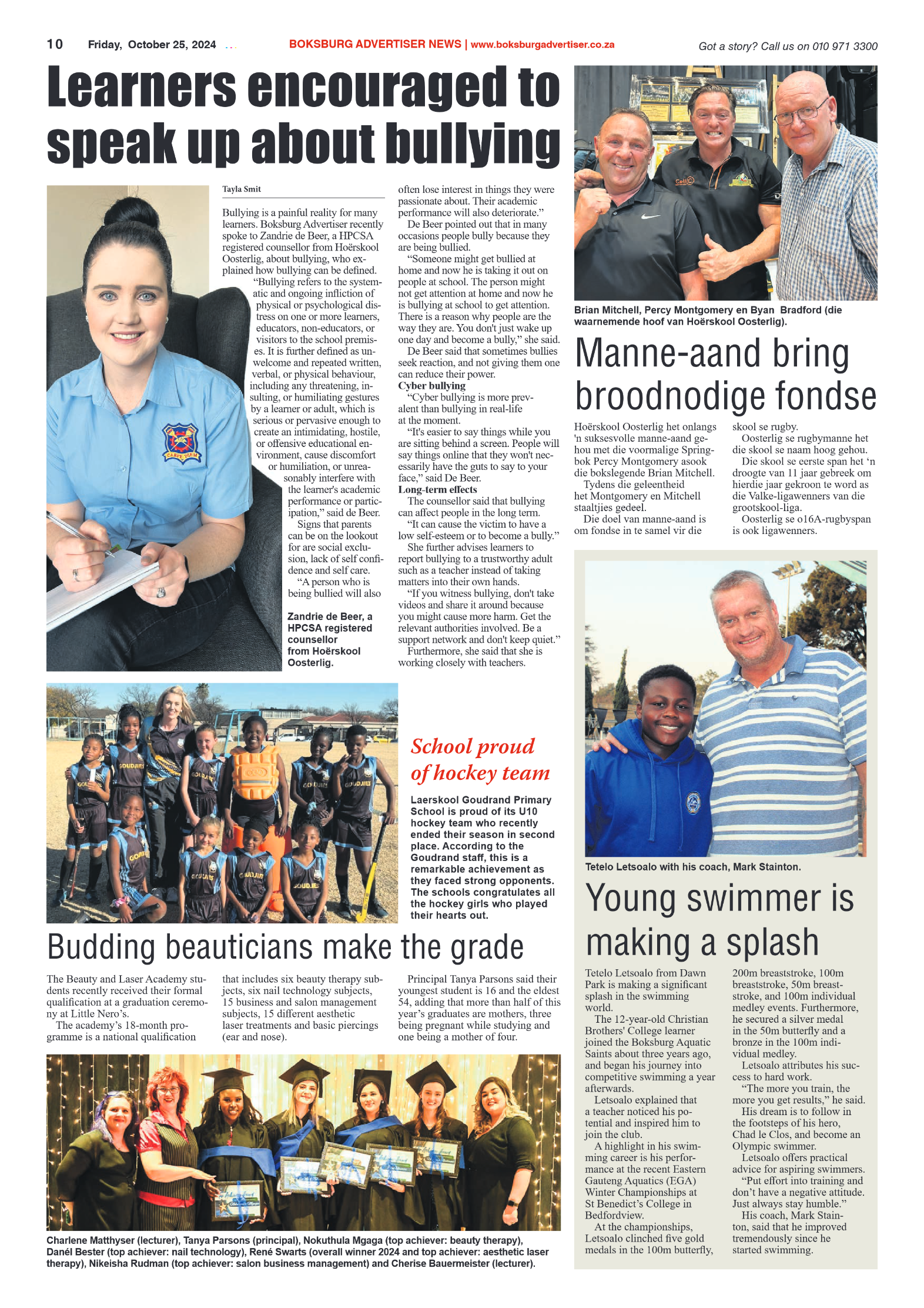 Boksburg Advertiser 25 October 2024 page 10