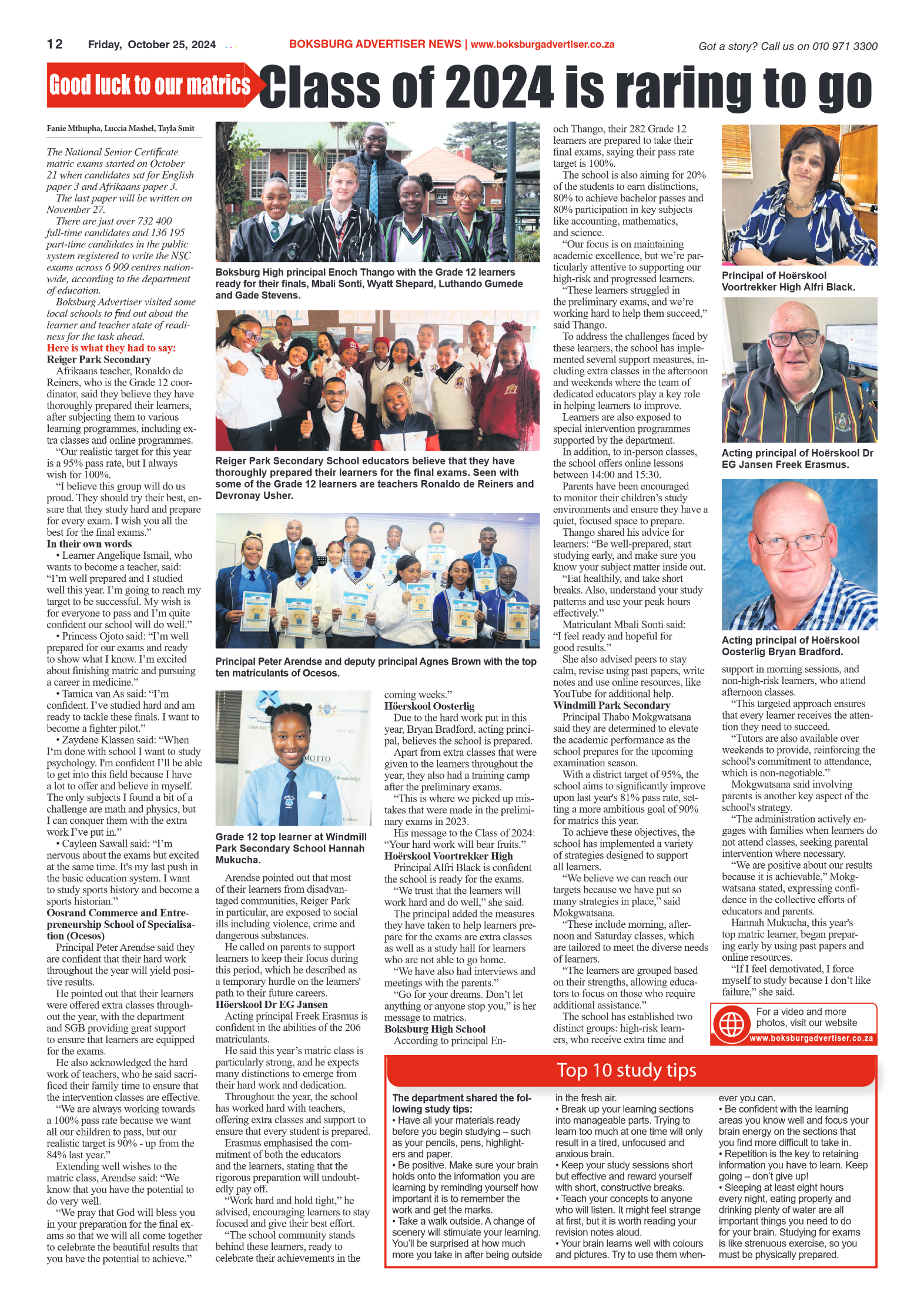 Boksburg Advertiser 25 October 2024 page 12