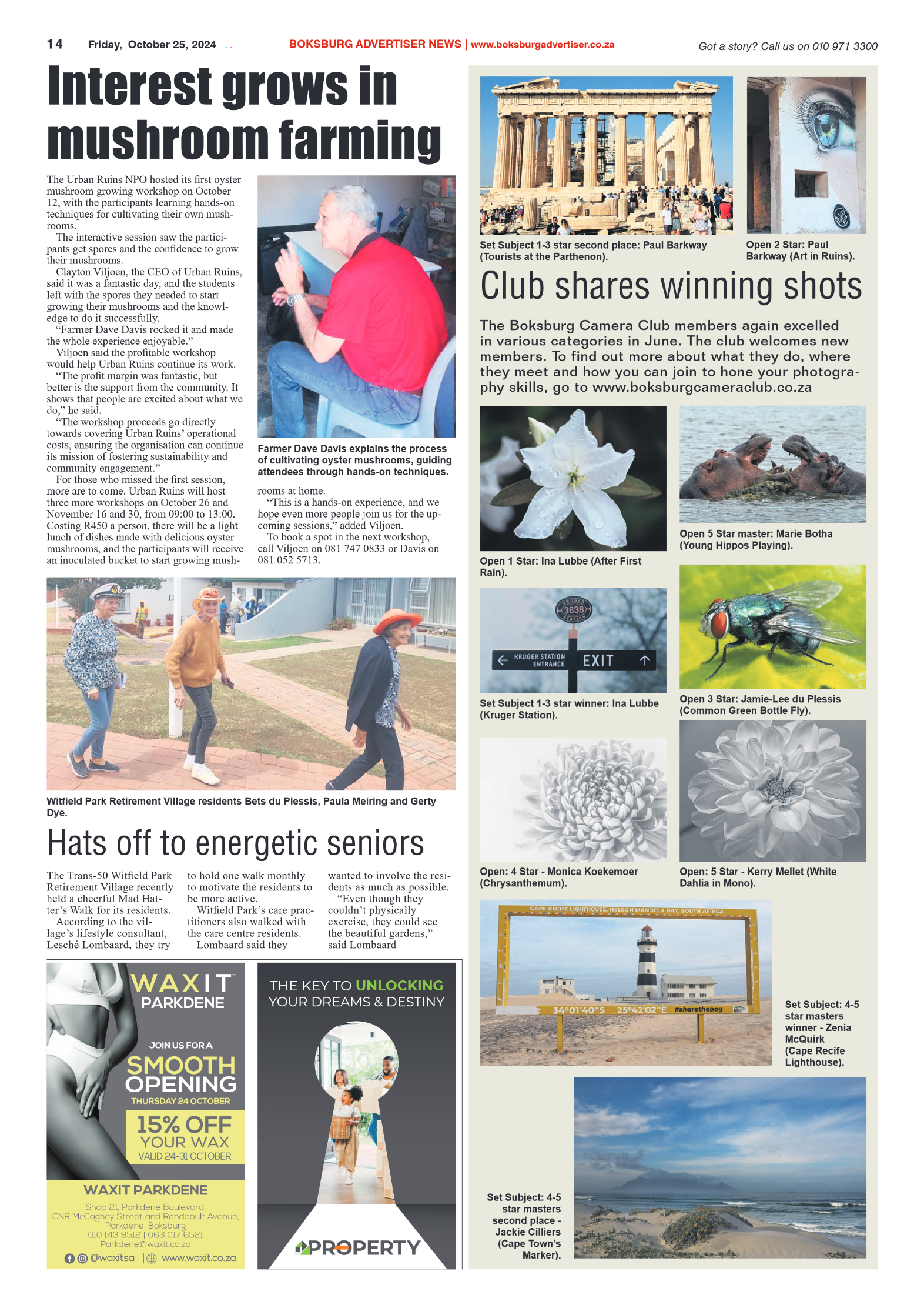 Boksburg Advertiser 25 October 2024 page 14