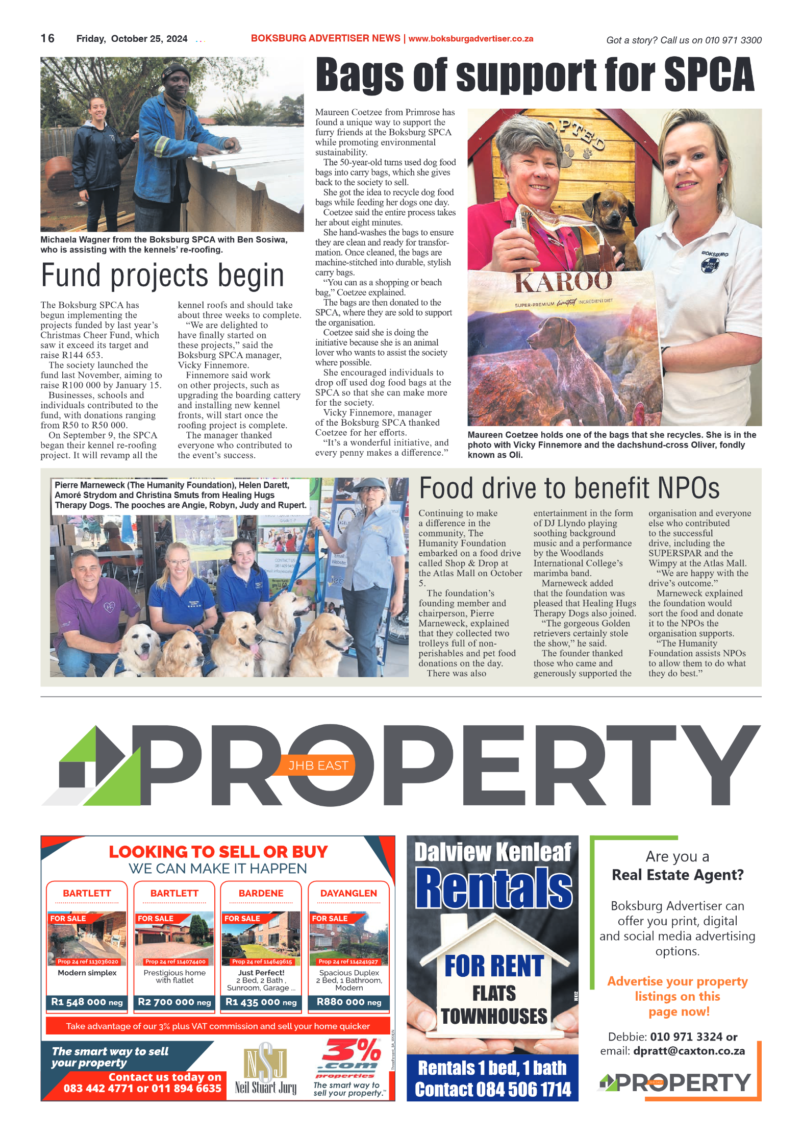 Boksburg Advertiser 25 October 2024 page 16