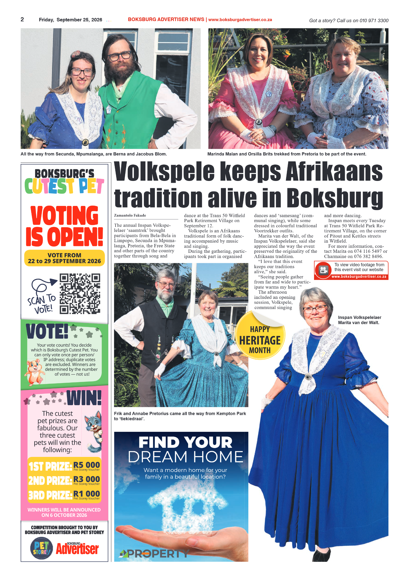 Boksburg Advertiser 25 September 2026 page 2