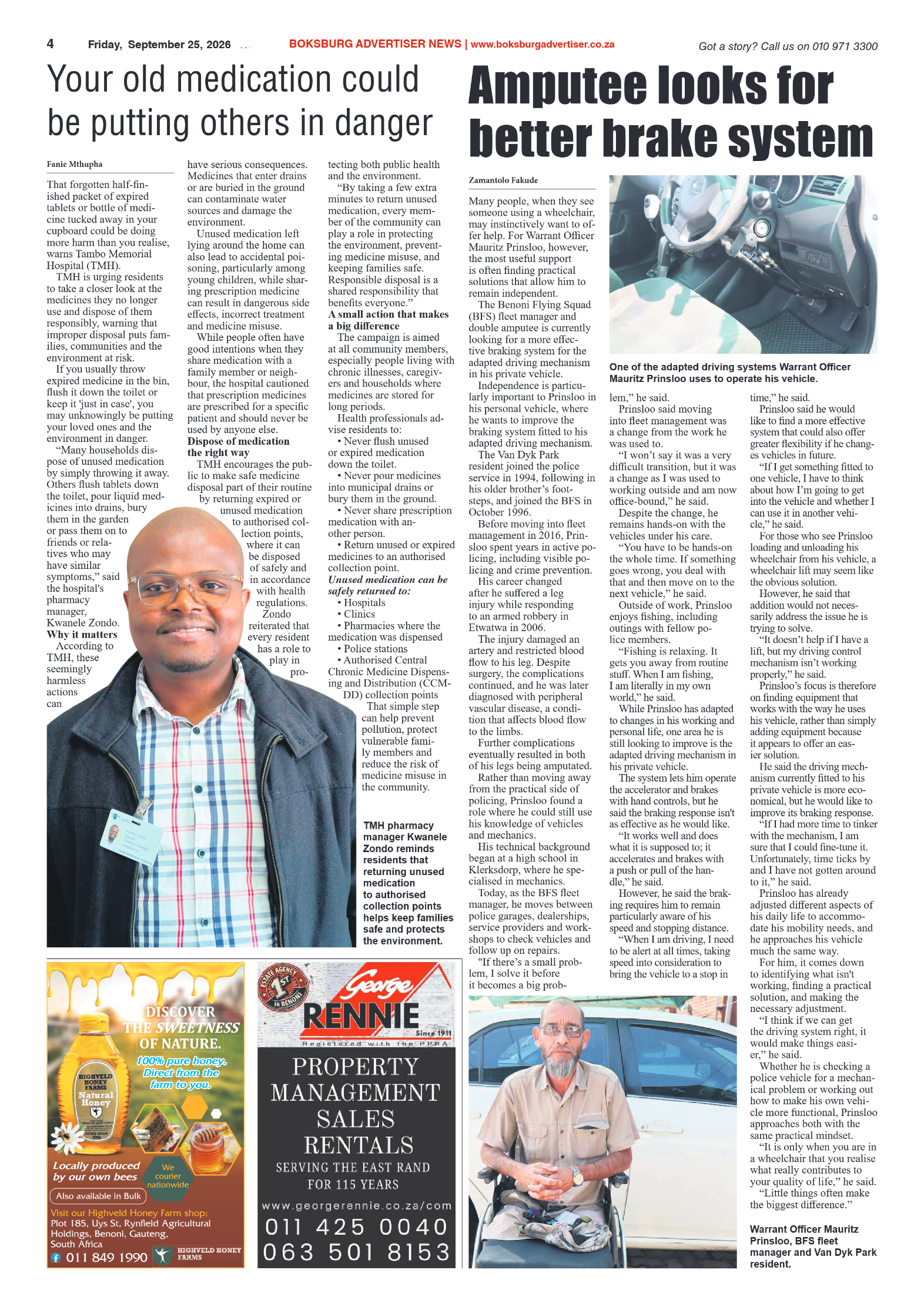 Boksburg Advertiser 25 September 2026 page 4