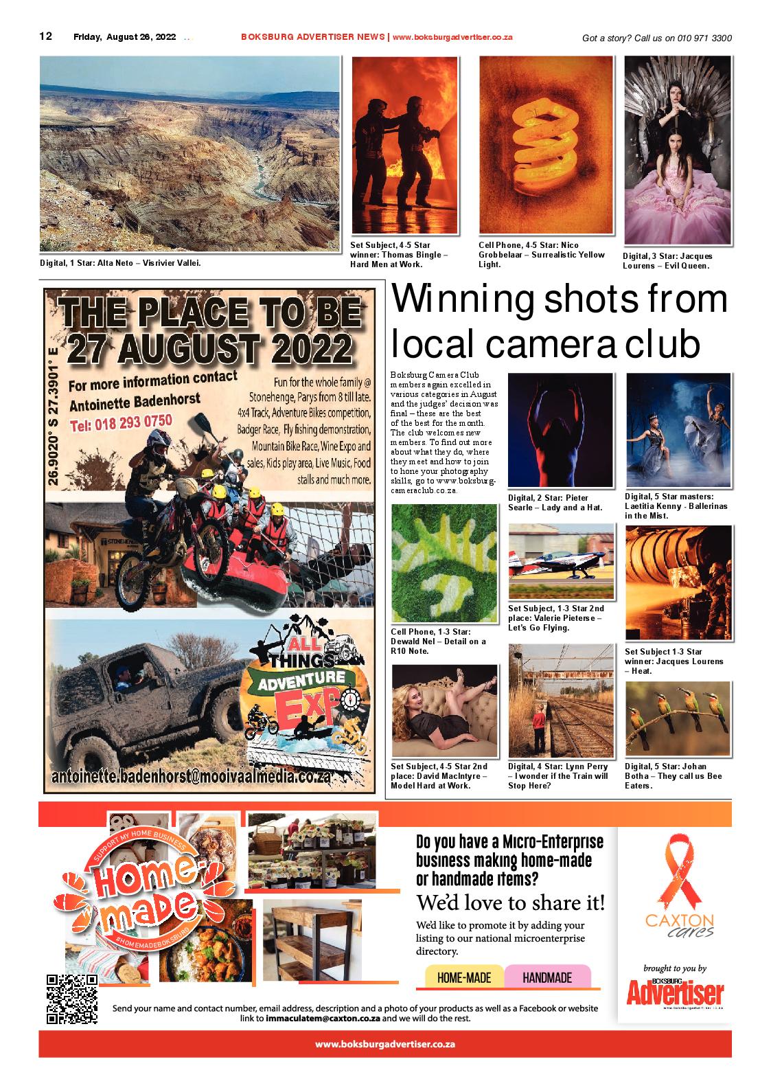 Boksburg Advertiser 26 August 2022 page 12