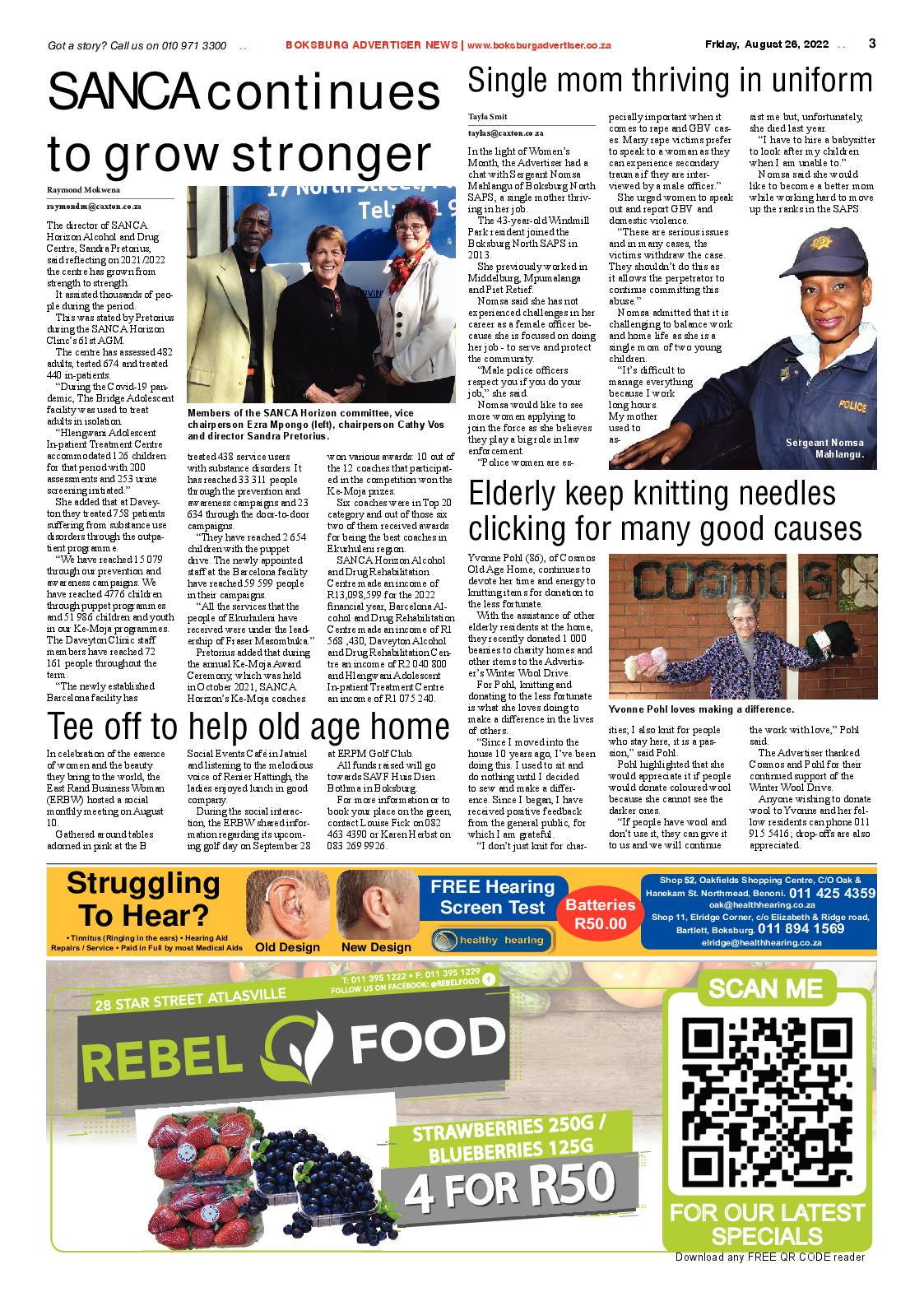 Boksburg Advertiser 26 August 2022 page 3
