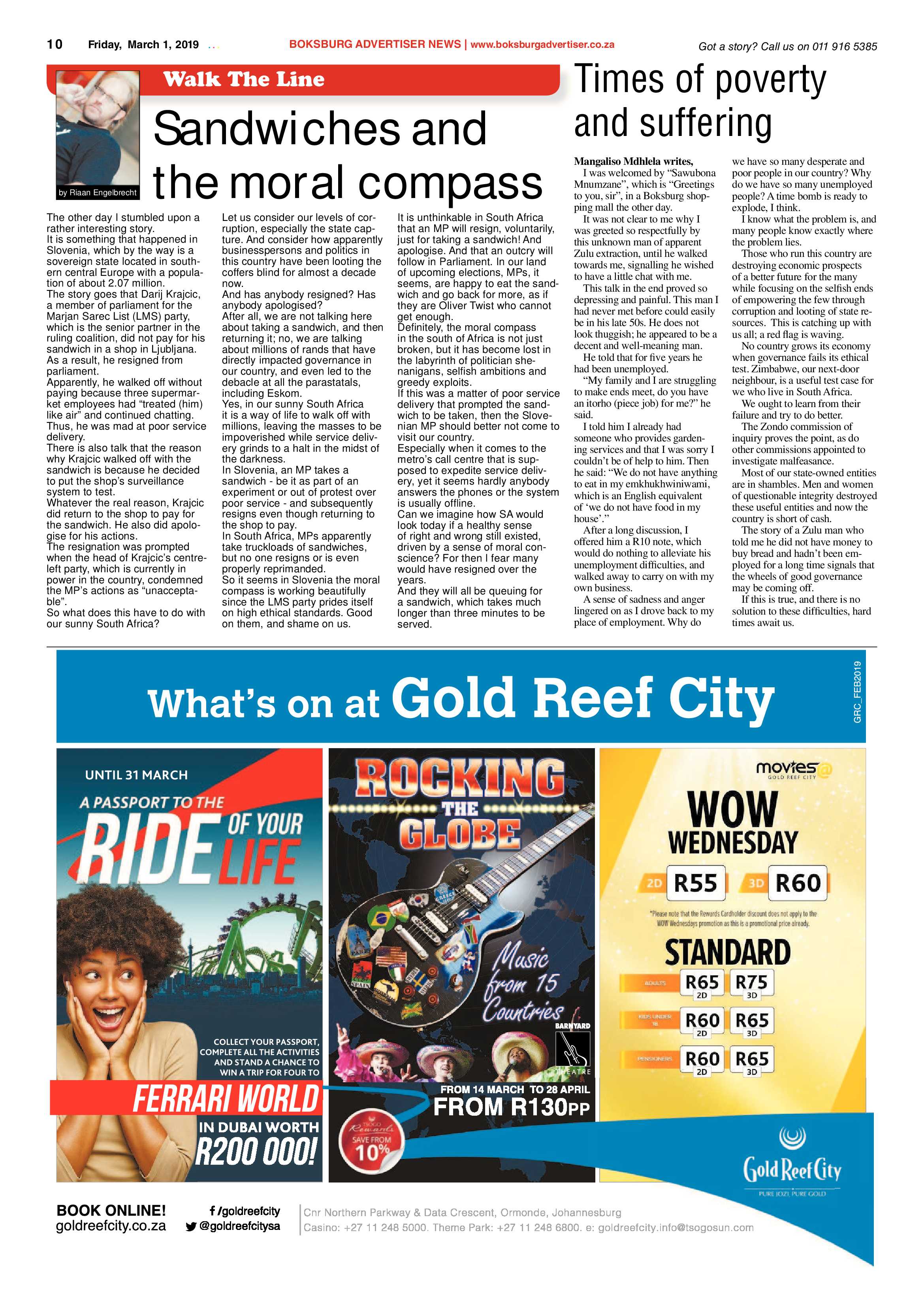 Boksburg Advertiser 26 February 2019 page 10