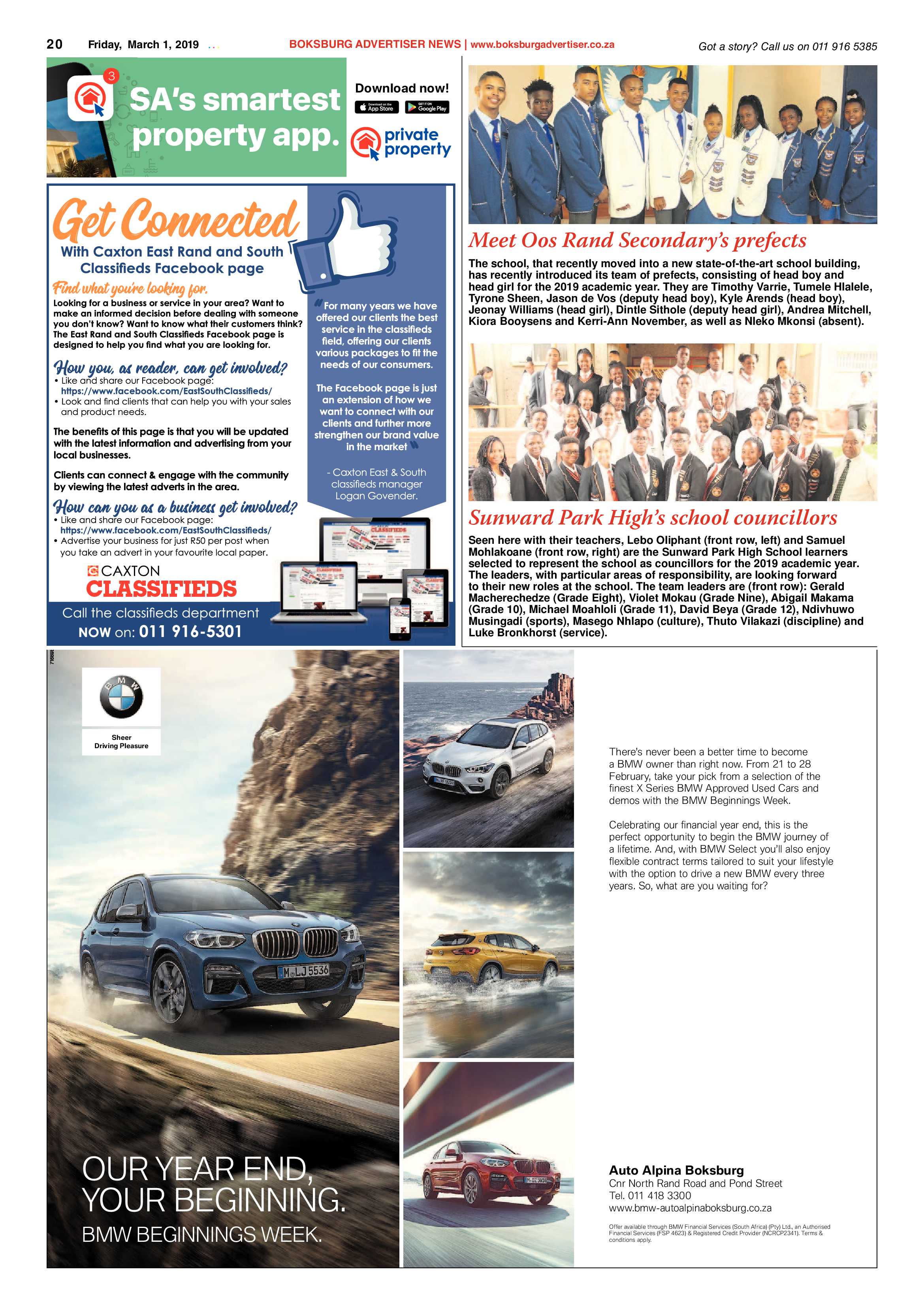 Boksburg Advertiser 26 February 2019 page 20