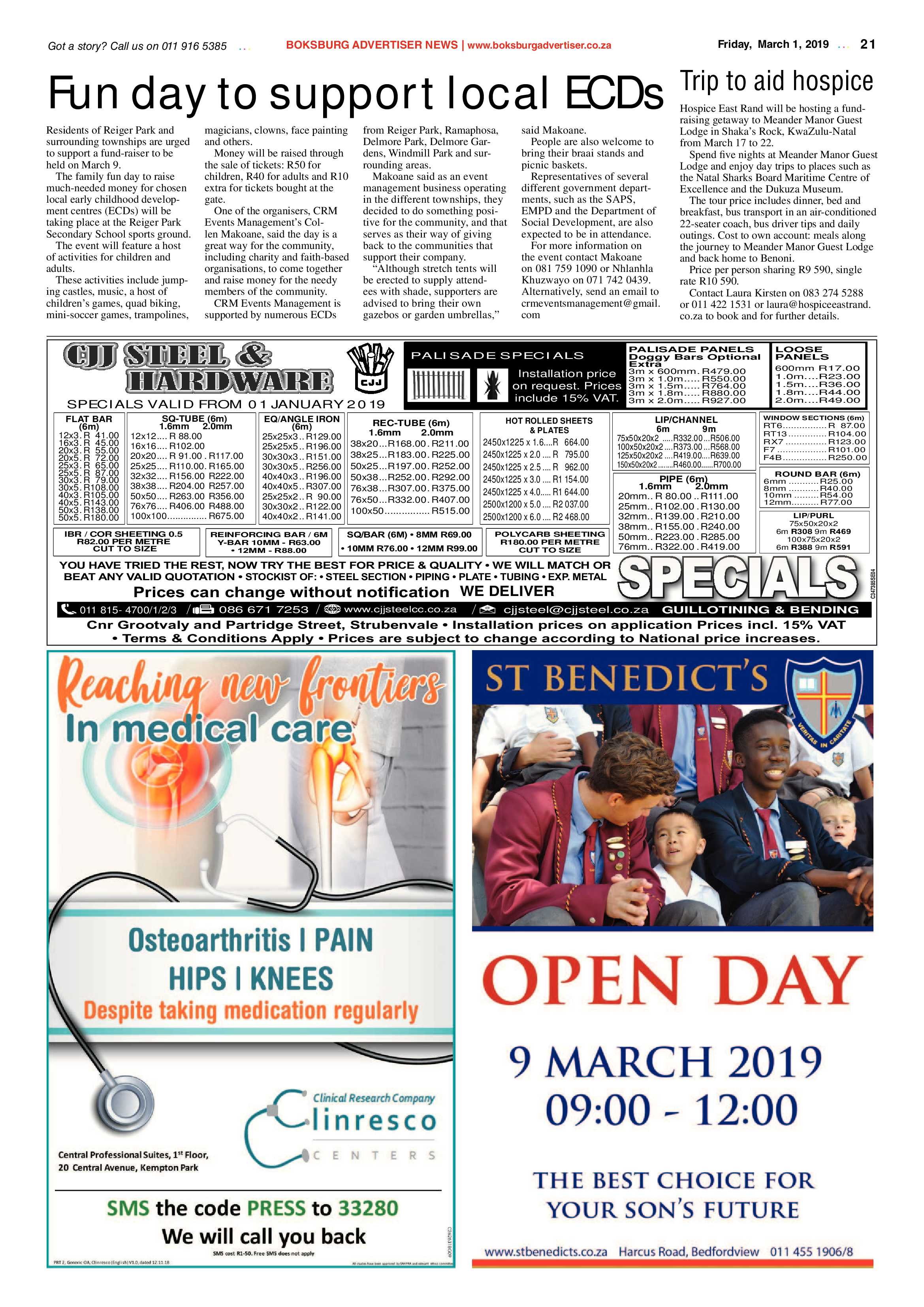 Boksburg Advertiser 26 February 2019 page 21