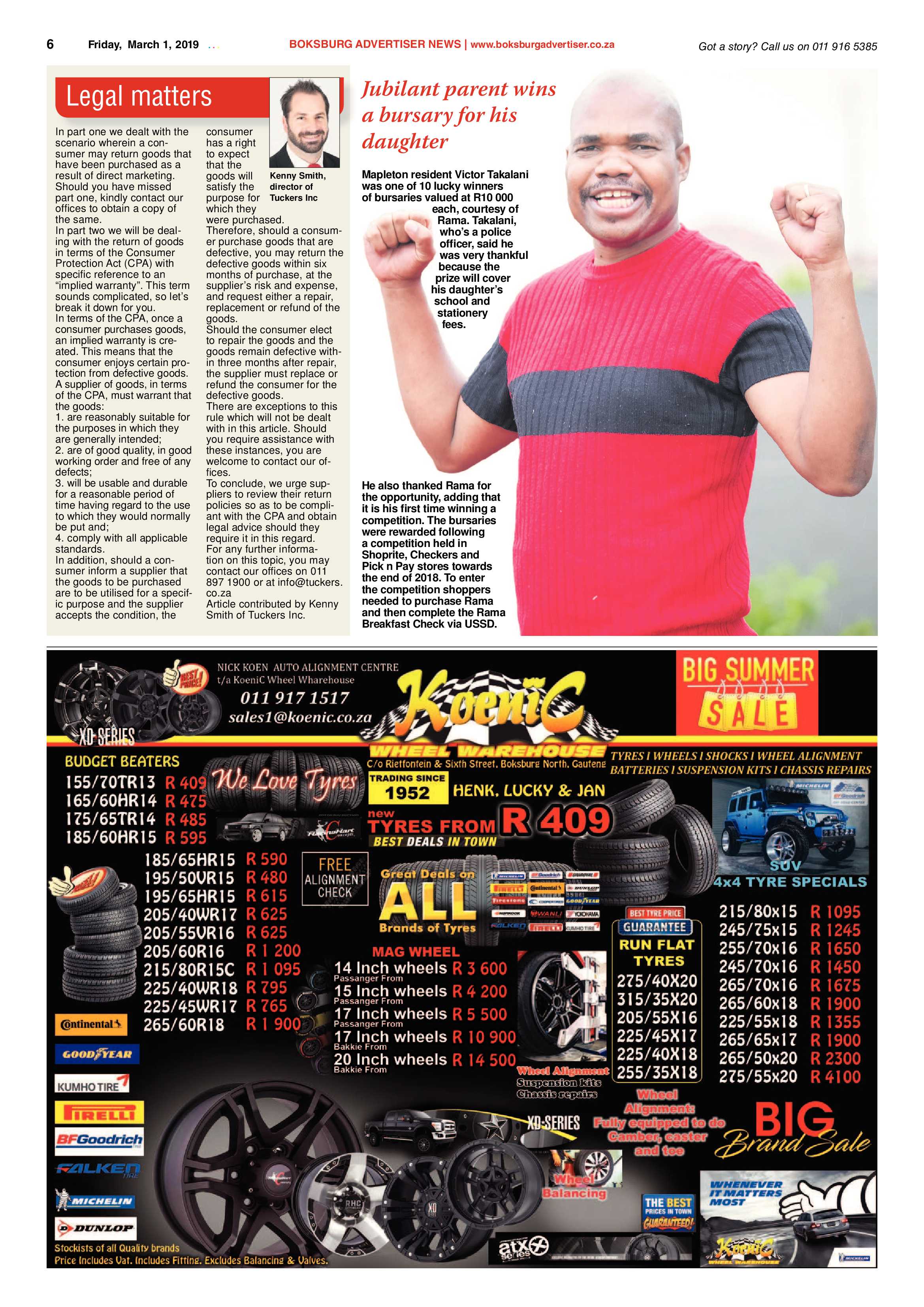 Boksburg Advertiser 26 February 2019 page 6