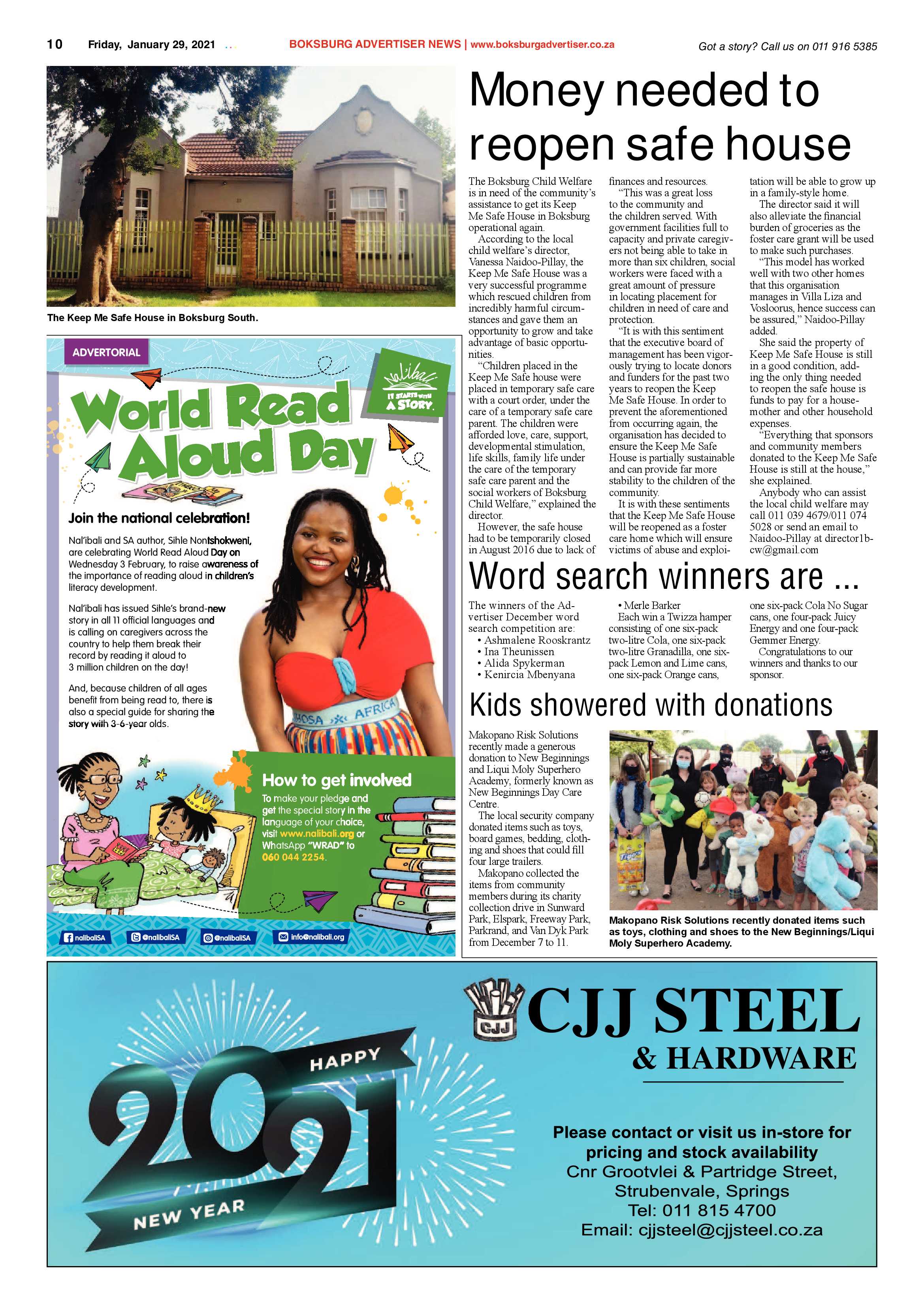 Boksburg Advertiser 26 January 2021 page 10