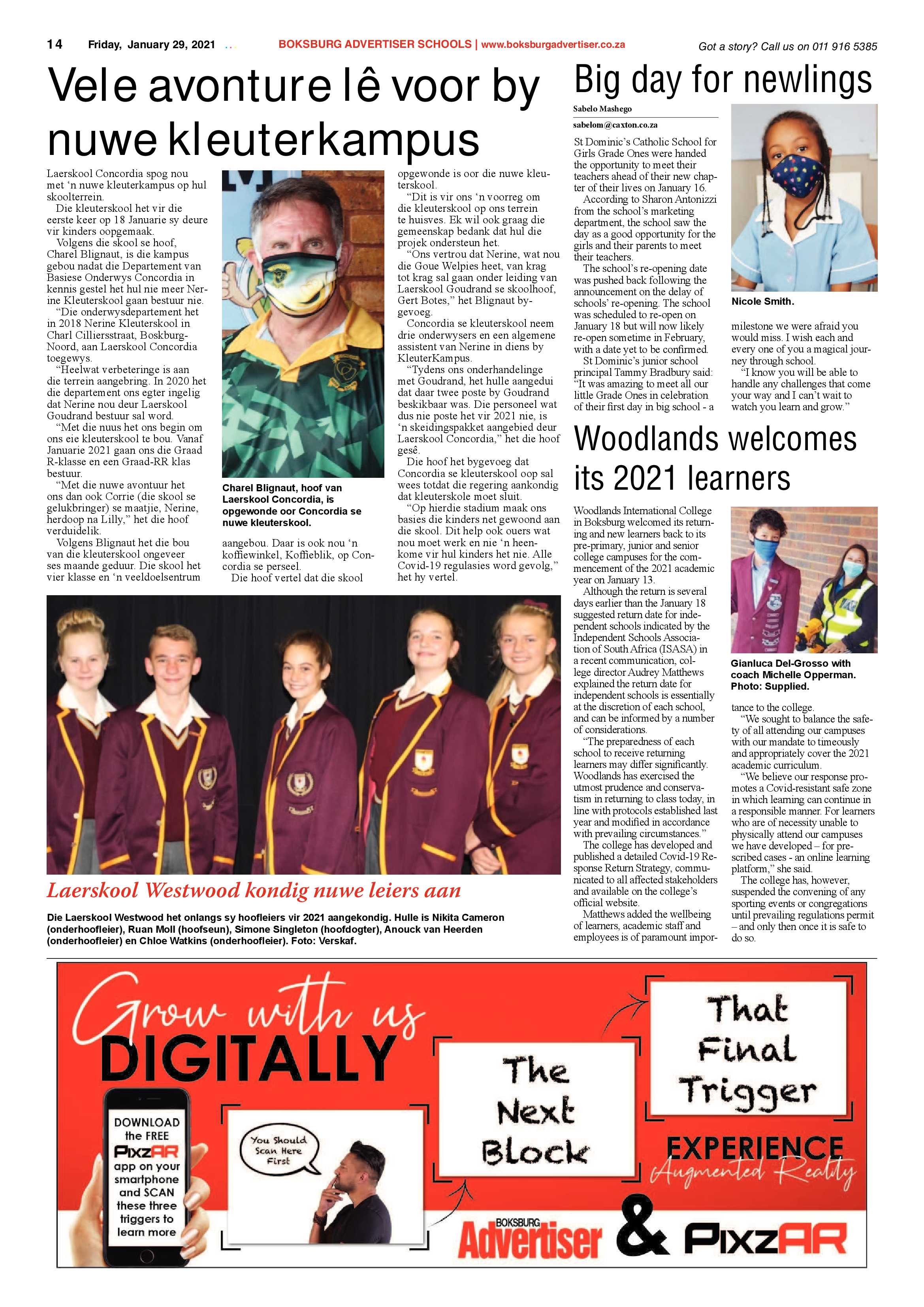 Boksburg Advertiser 26 January 2021 page 14