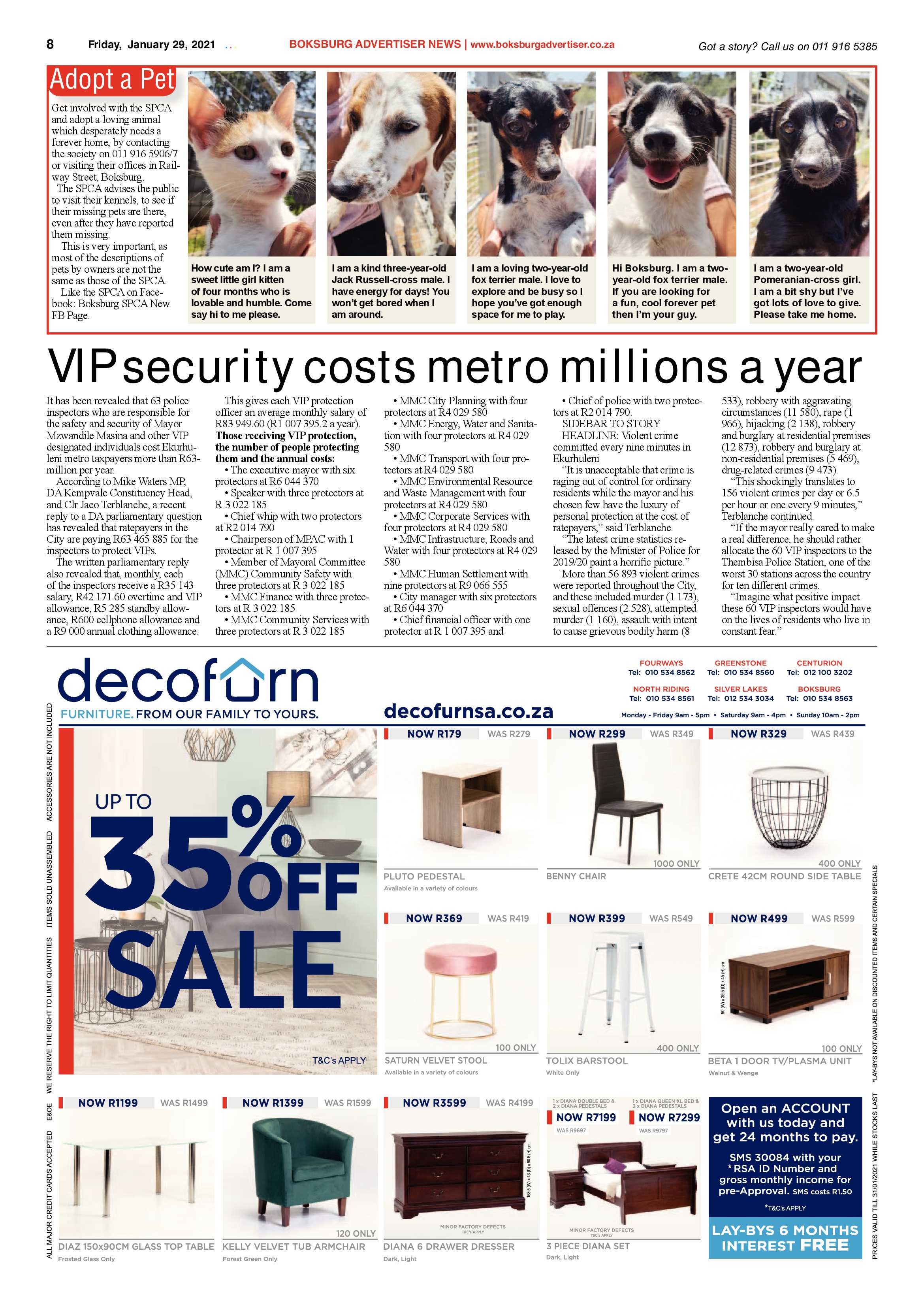 Boksburg Advertiser 26 January 2021 page 8