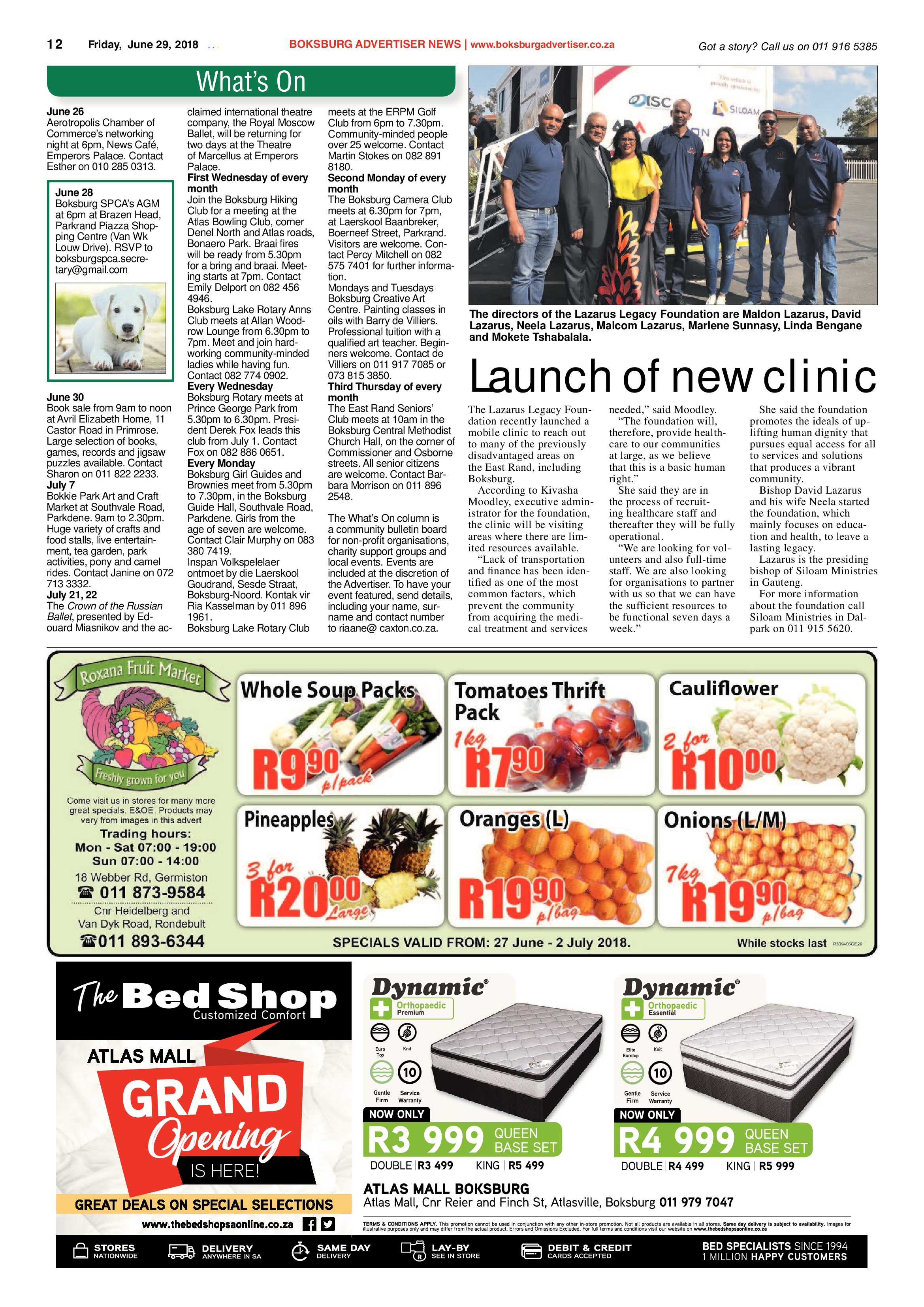 Boksburg Advertiser 26 June 2018 page 12