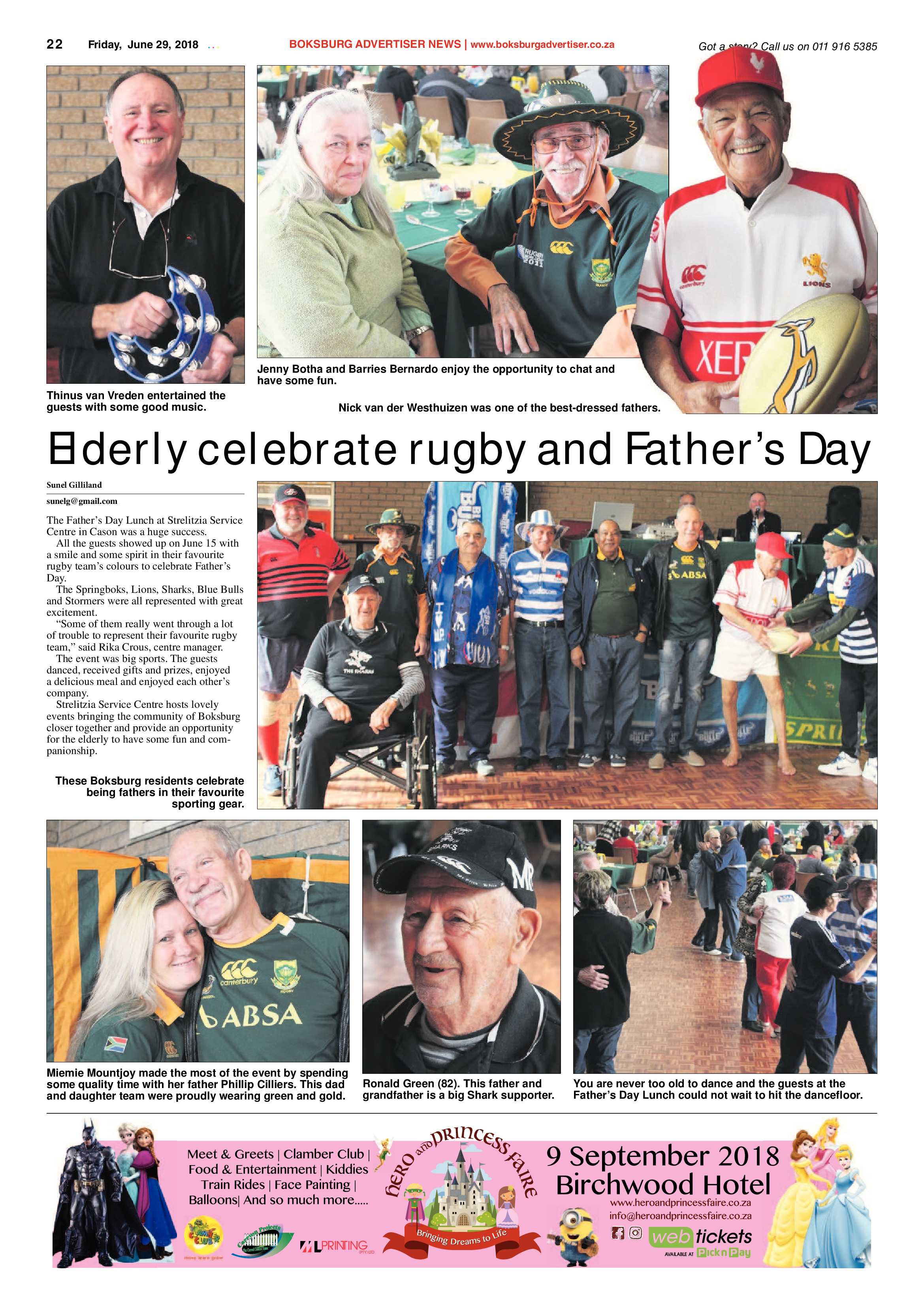 Boksburg Advertiser 26 June 2018 page 22