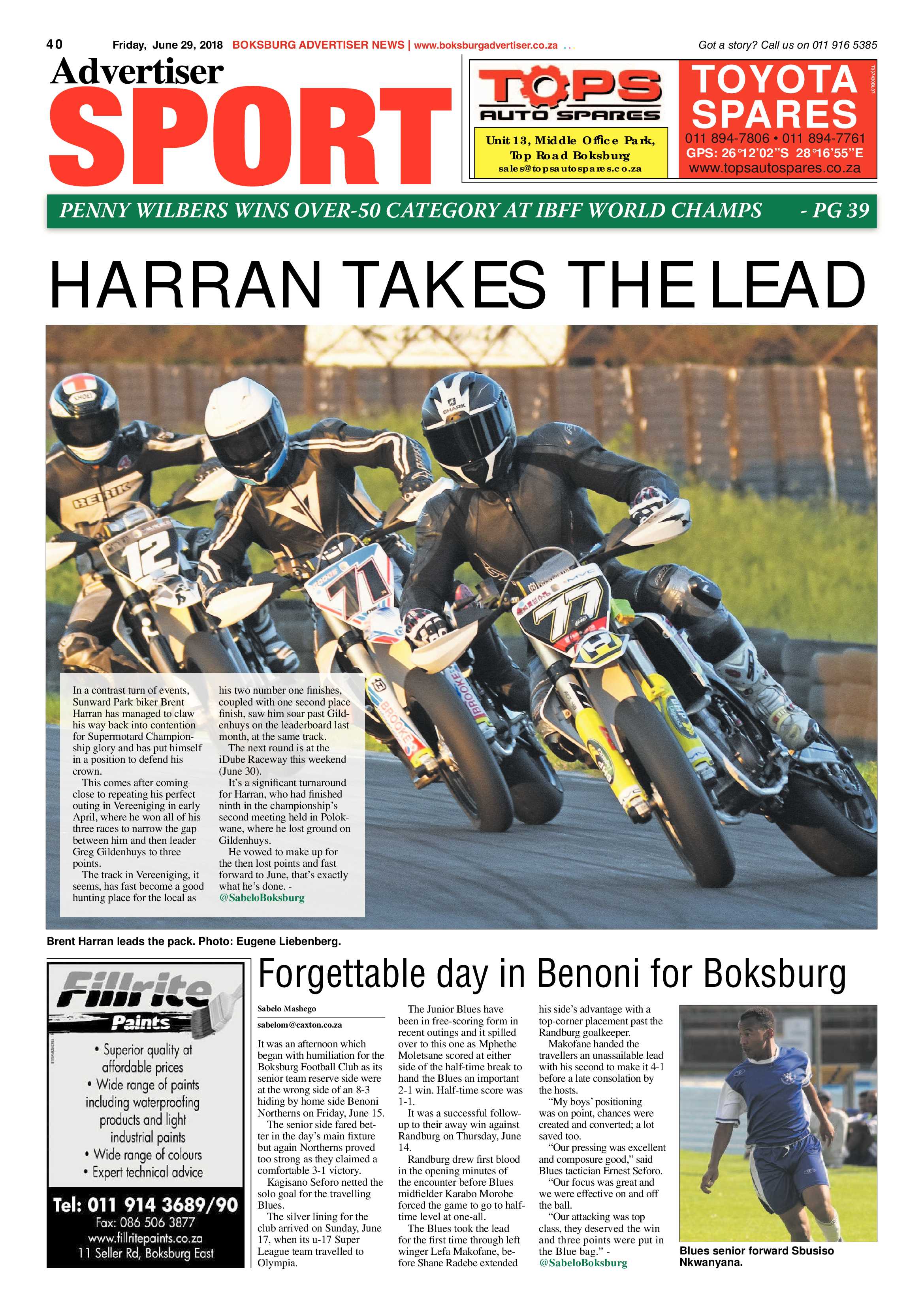 Boksburg Advertiser 26 June 2018 page 40