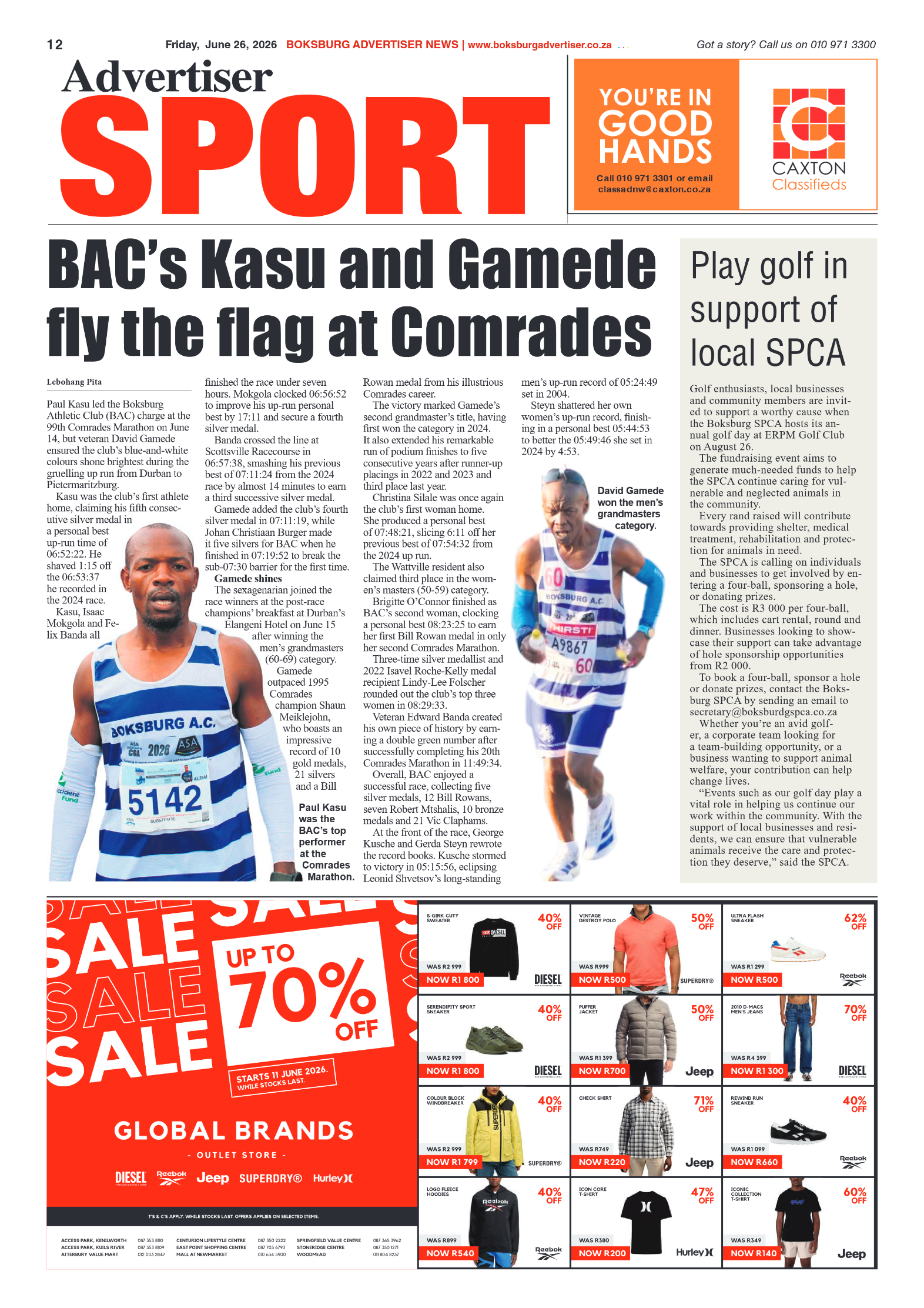 Boksburg Advertiser 26 June 2026 page 12