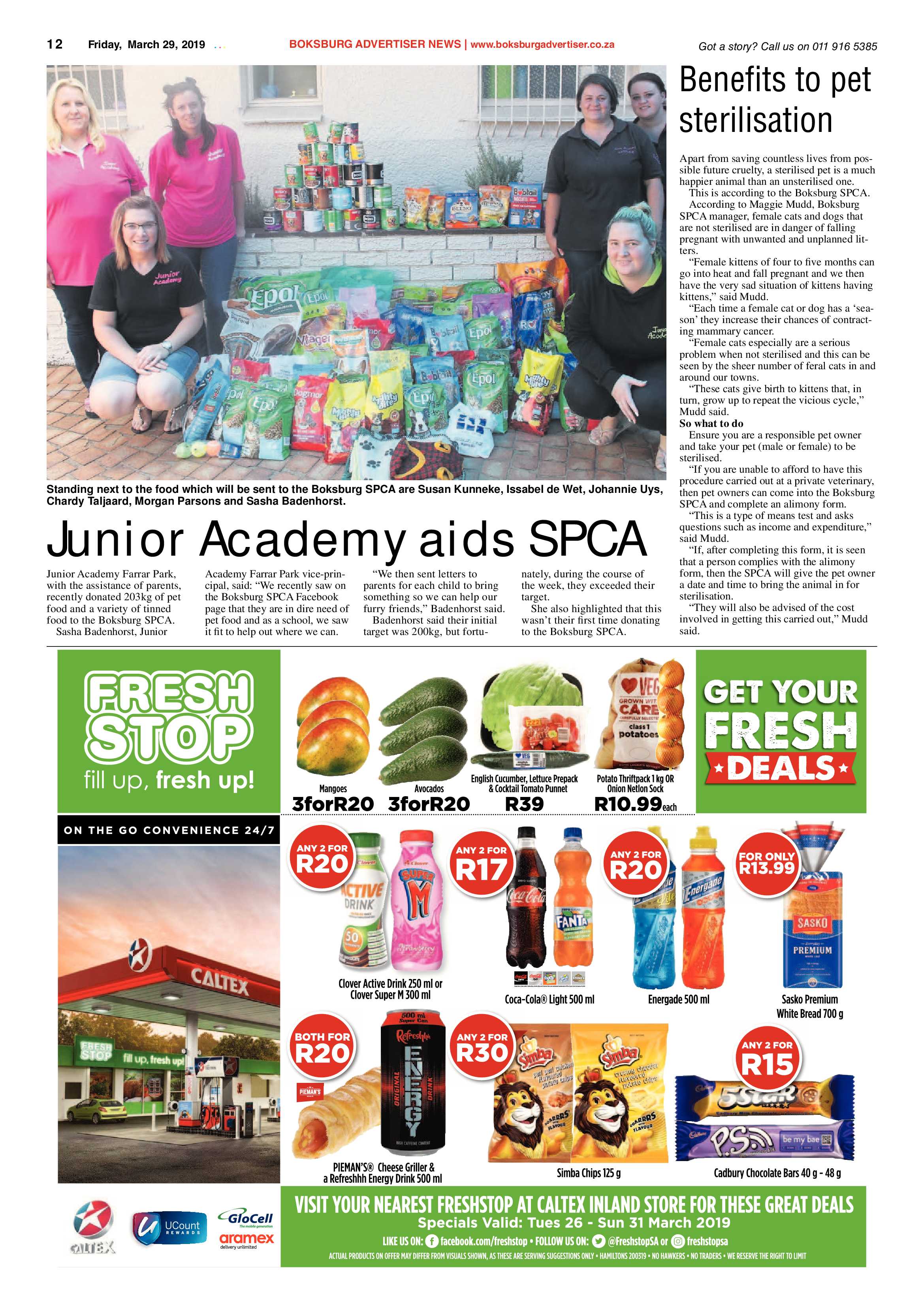 Boksburg Advertiser 26 March 2019 page 12