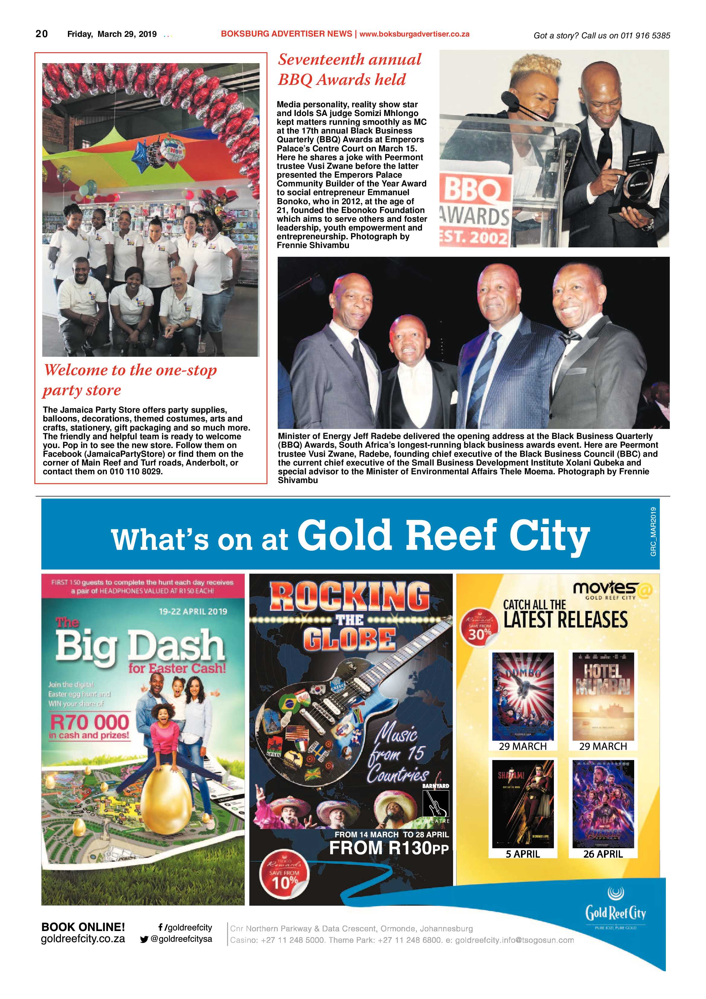 Boksburg Advertiser 26 March 2019 page 20