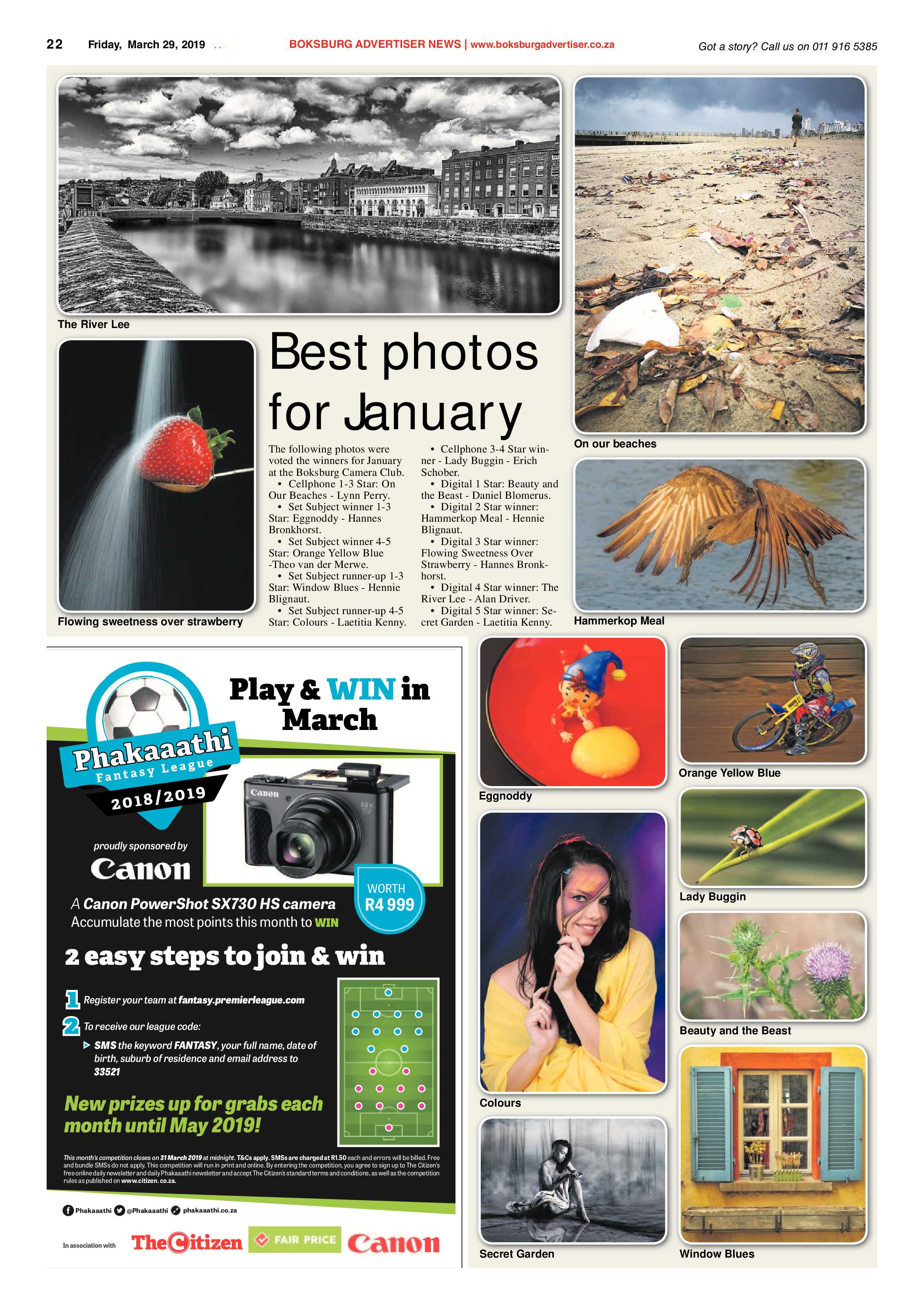 Boksburg Advertiser 26 March 2019 page 22