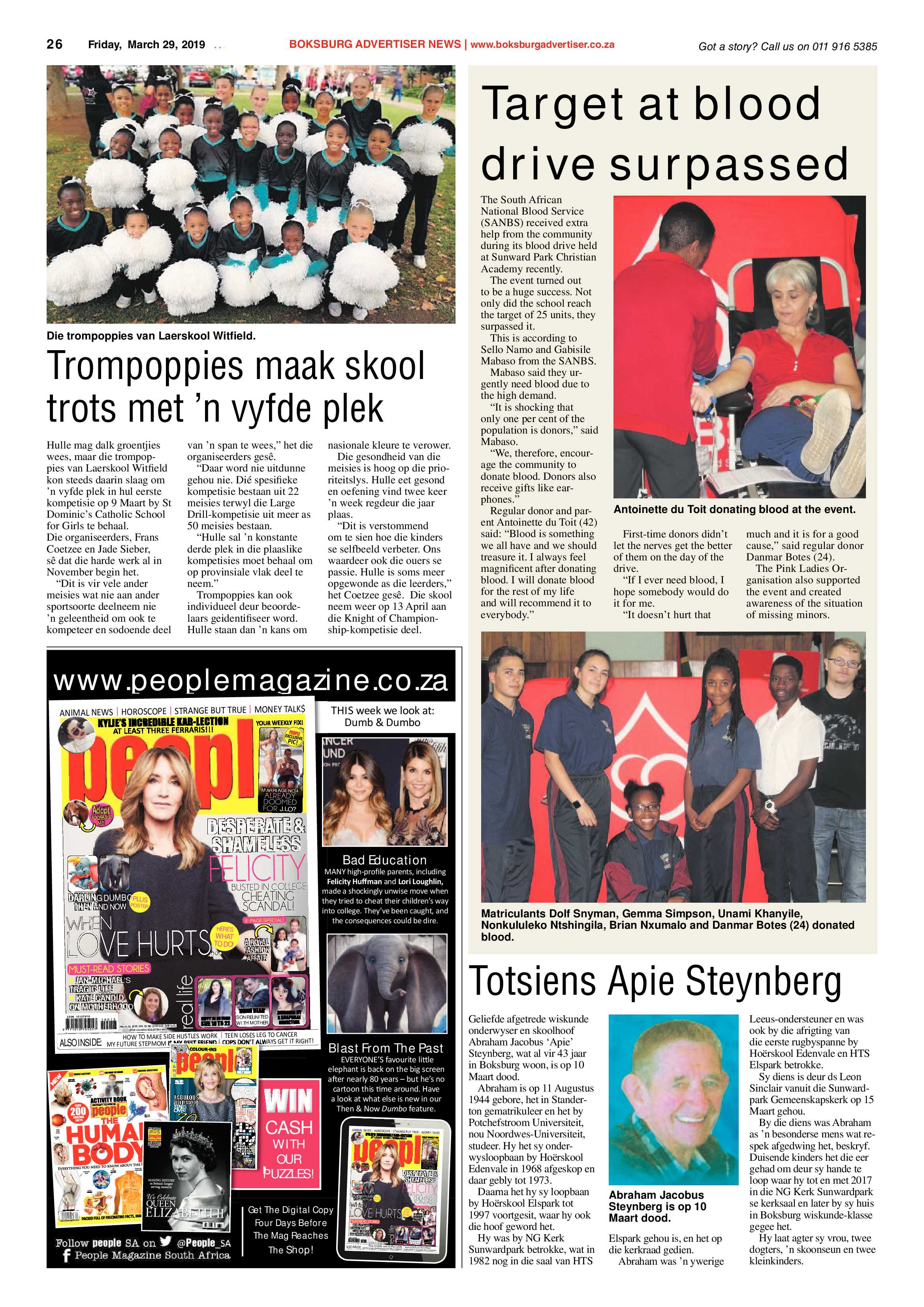 Boksburg Advertiser 26 March 2019 page 26