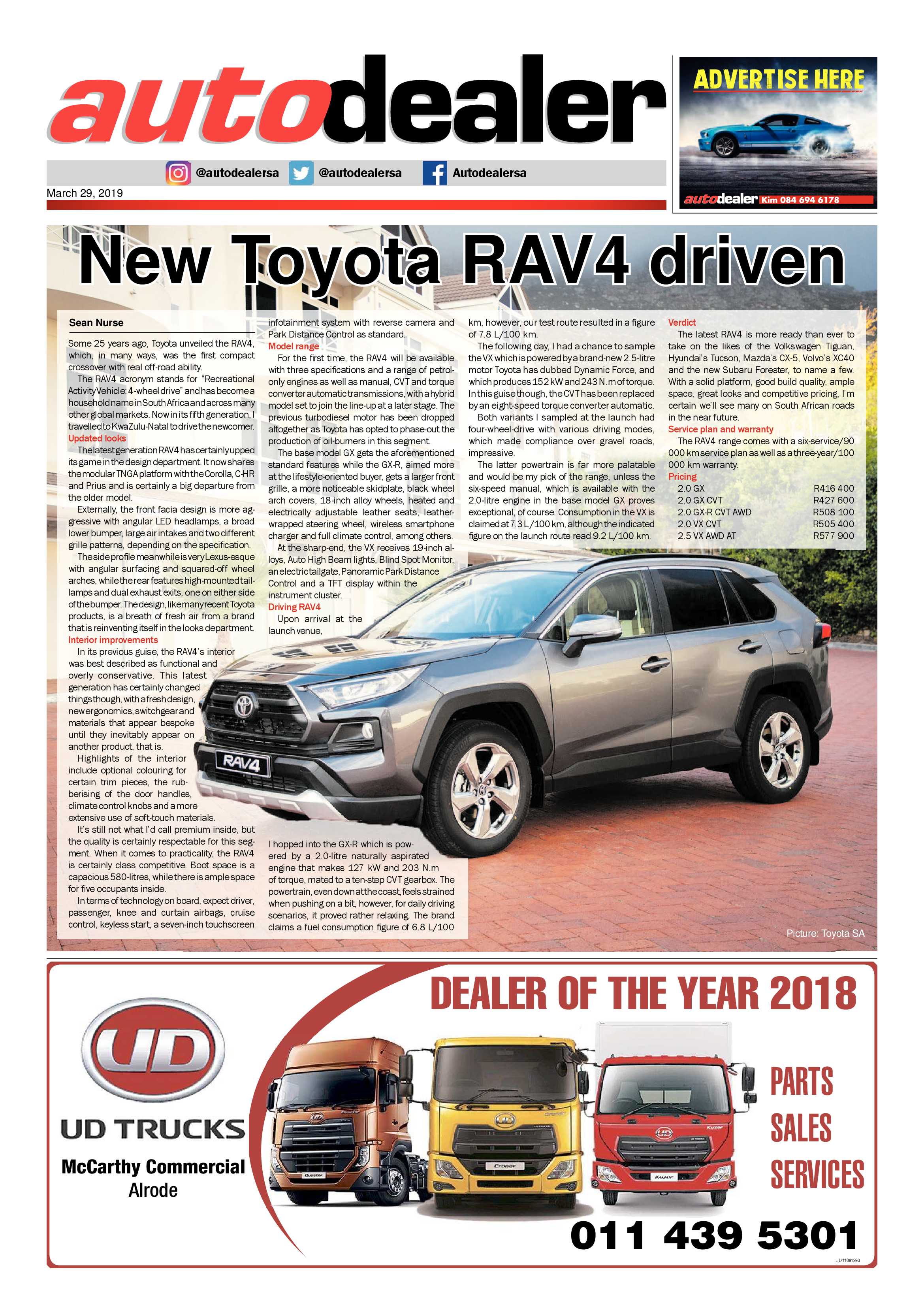 Boksburg Advertiser 26 March 2019 page 35