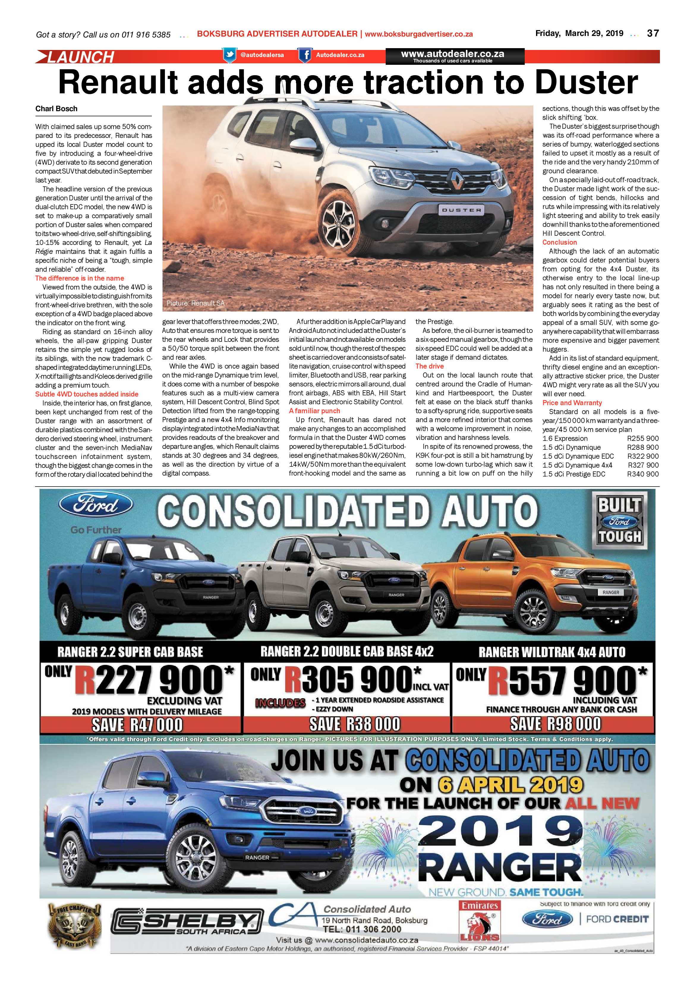 Boksburg Advertiser 26 March 2019 page 37