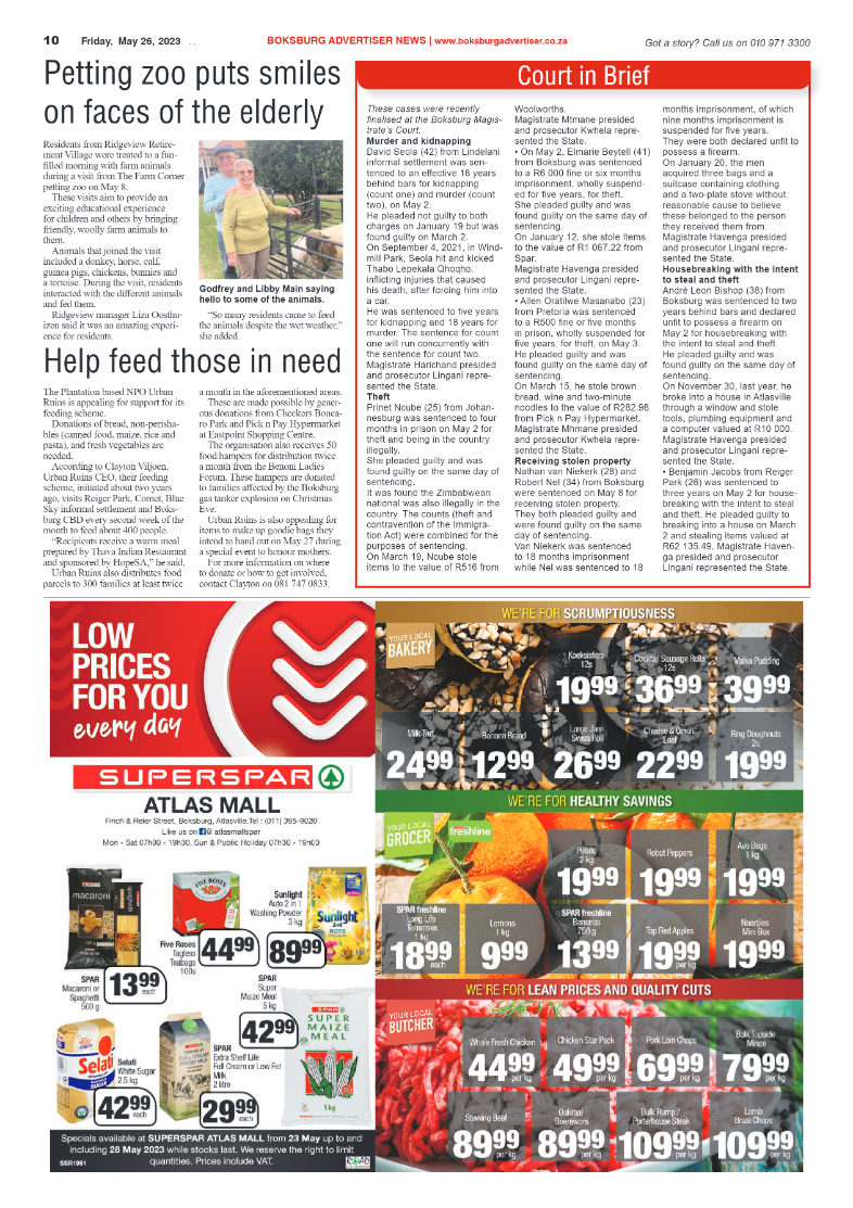 Boksburg Advertiser 26 May 2023 page 10