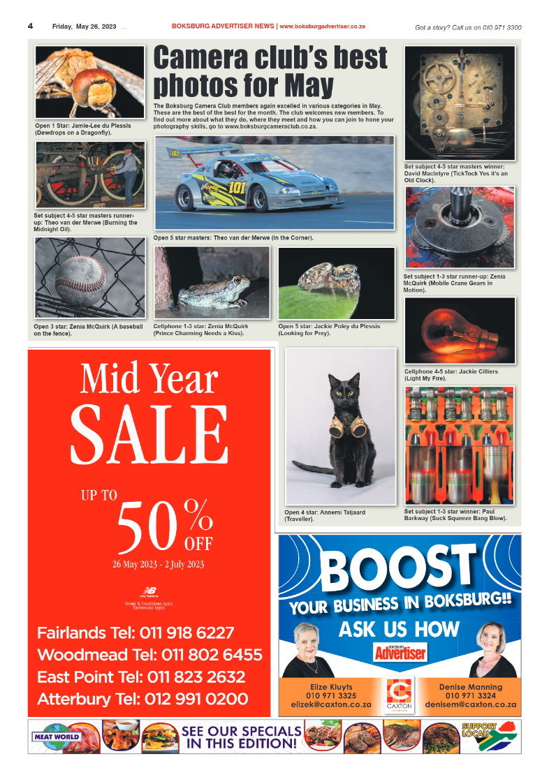 Boksburg Advertiser 26 May 2023 page 4