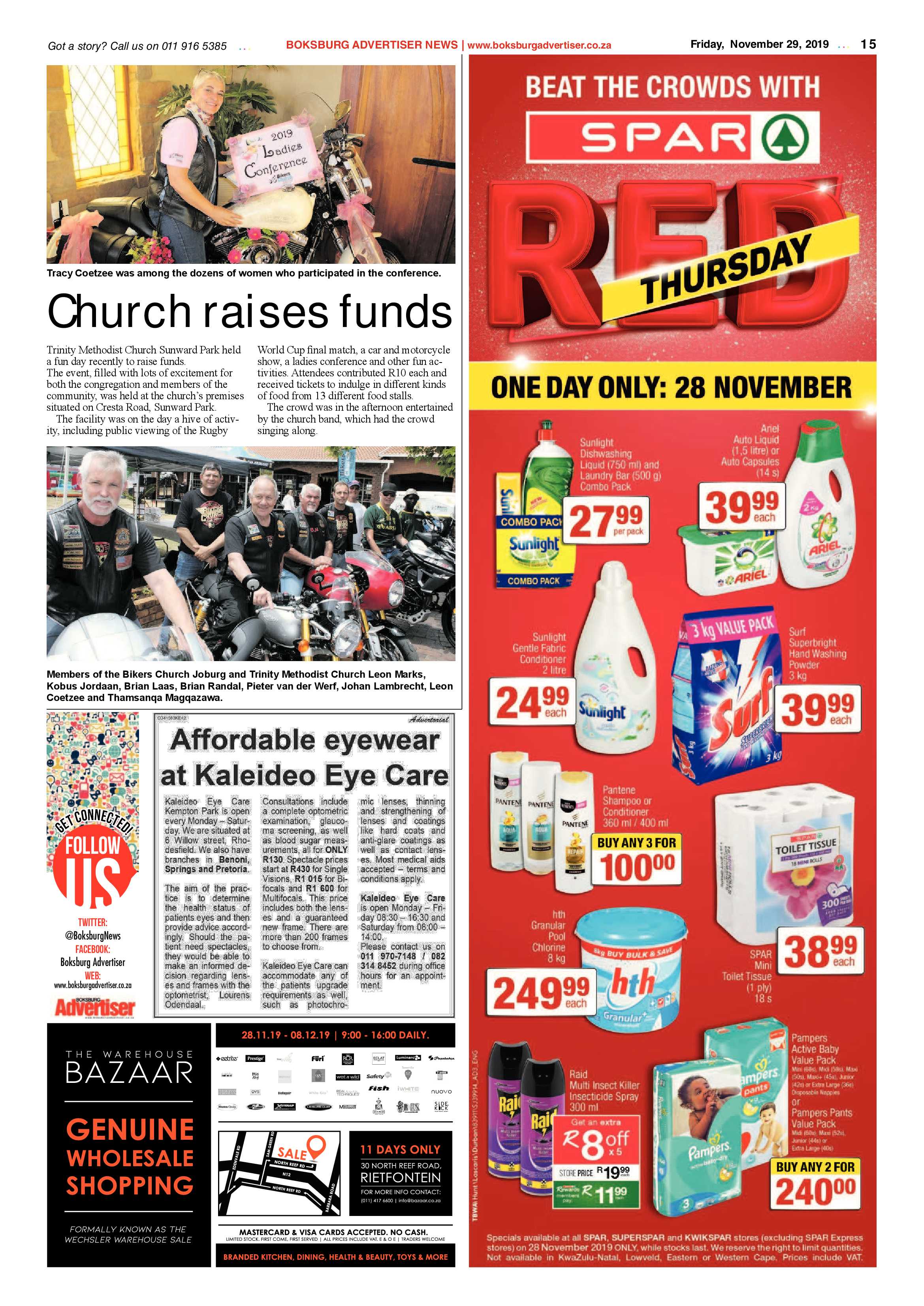Boksburg Advertiser 26 November 2019 page 15