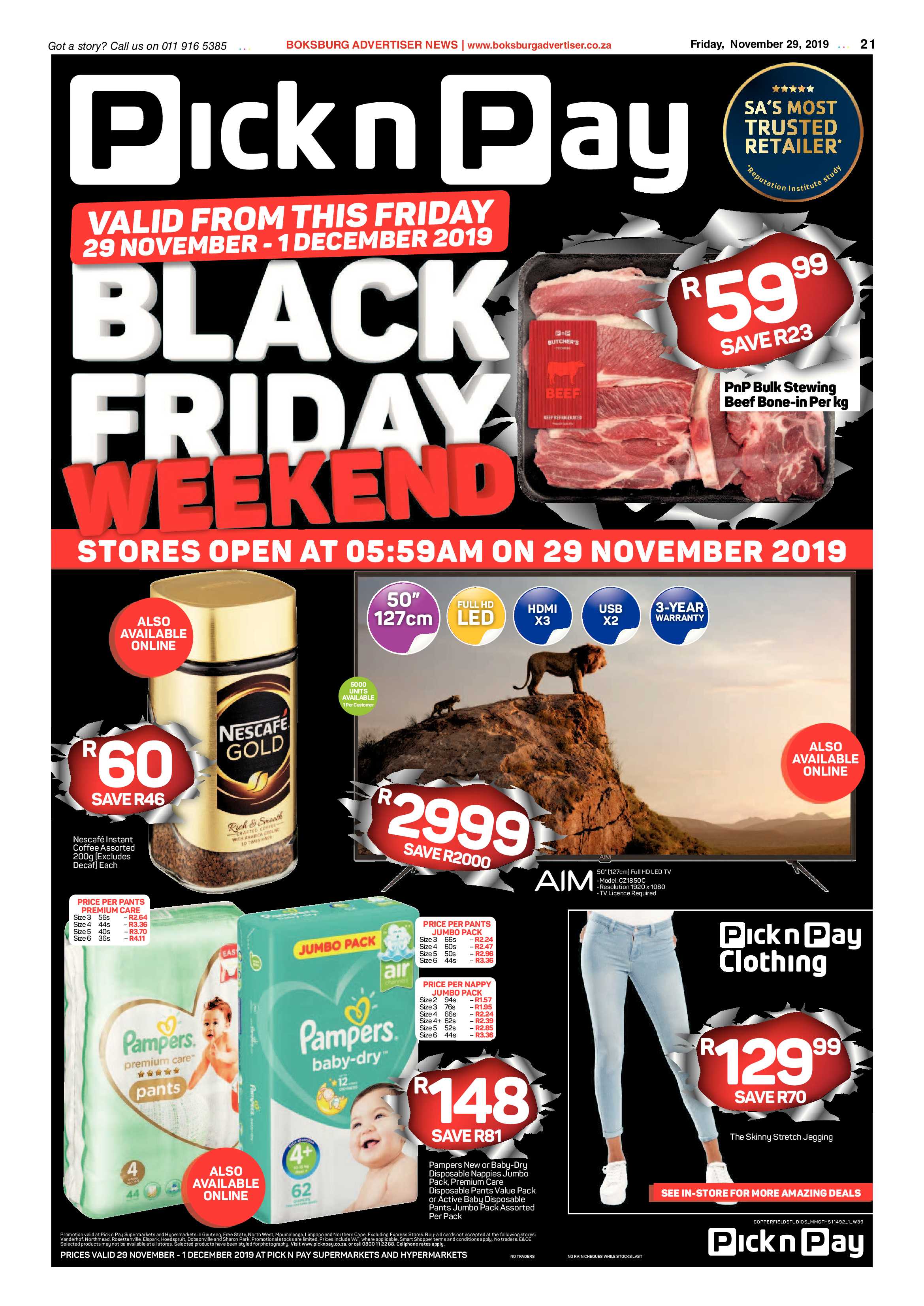 Boksburg Advertiser 26 November 2019 page 21