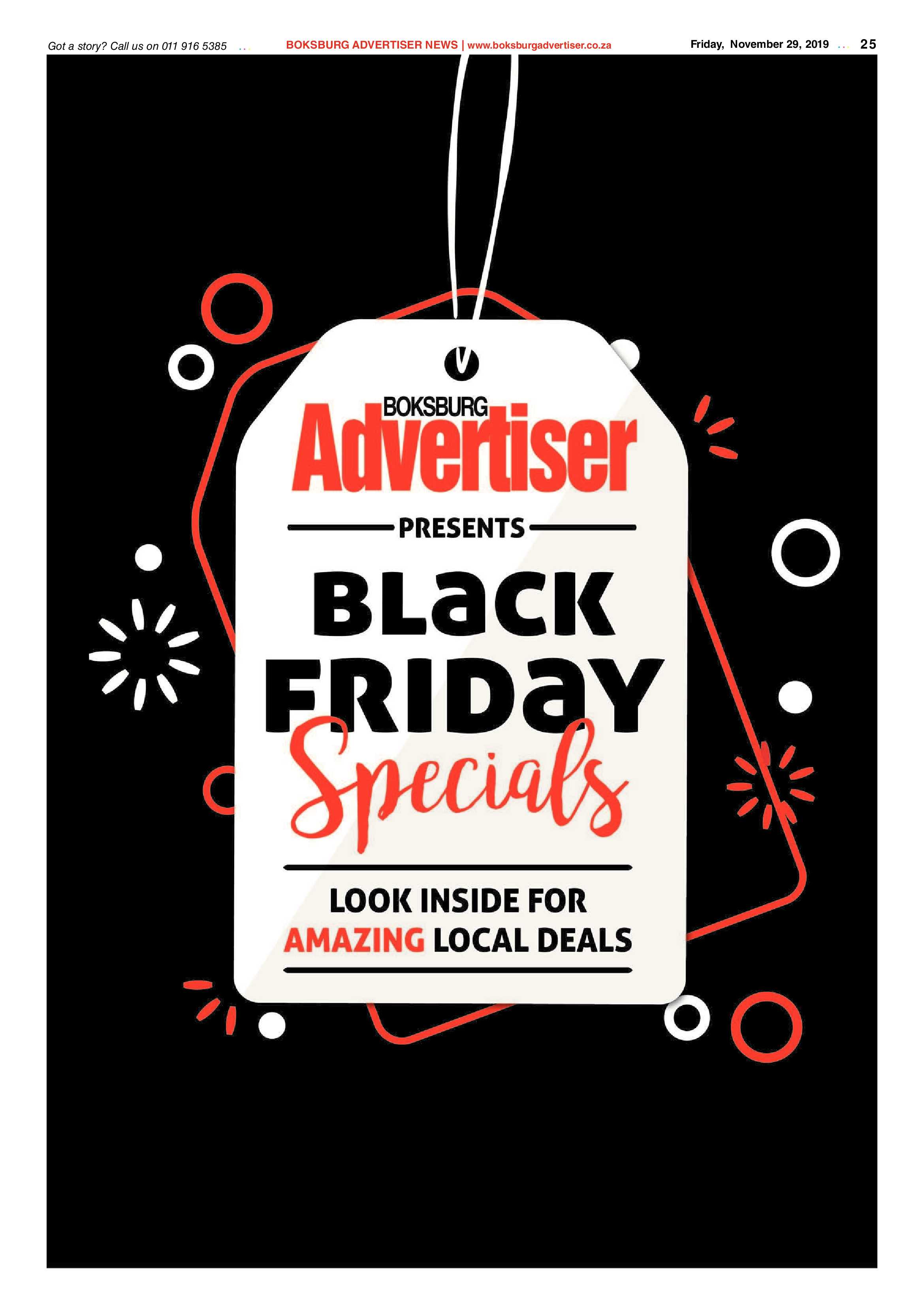 Boksburg Advertiser 26 November 2019 page 25