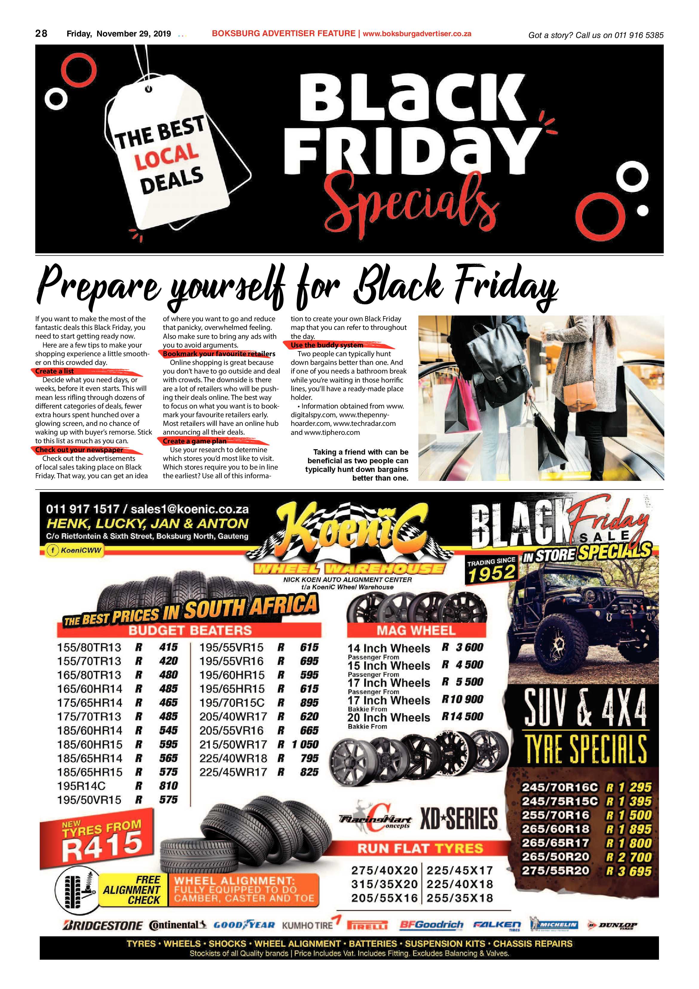Boksburg Advertiser 26 November 2019 page 28