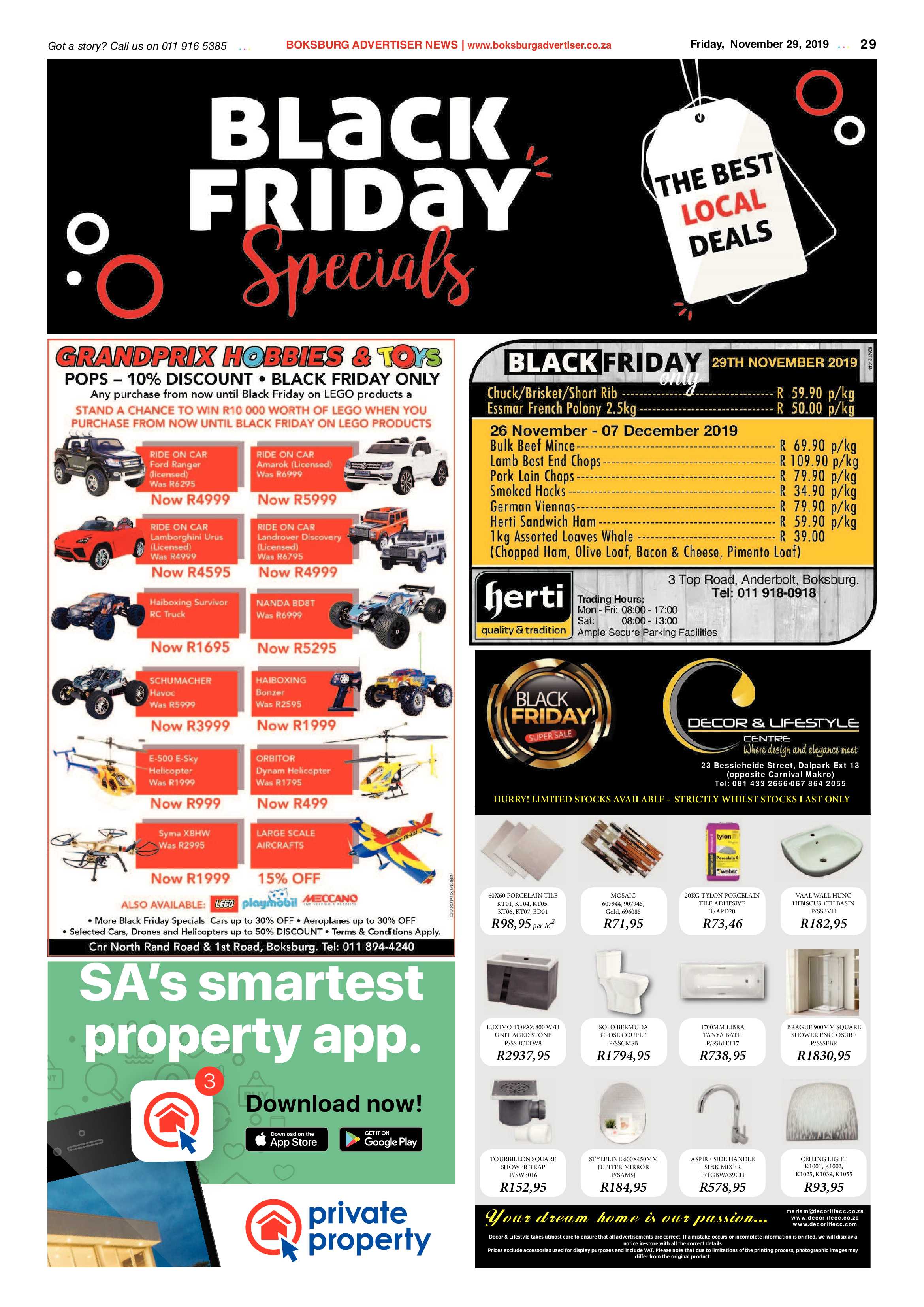 Boksburg Advertiser 26 November 2019 page 29