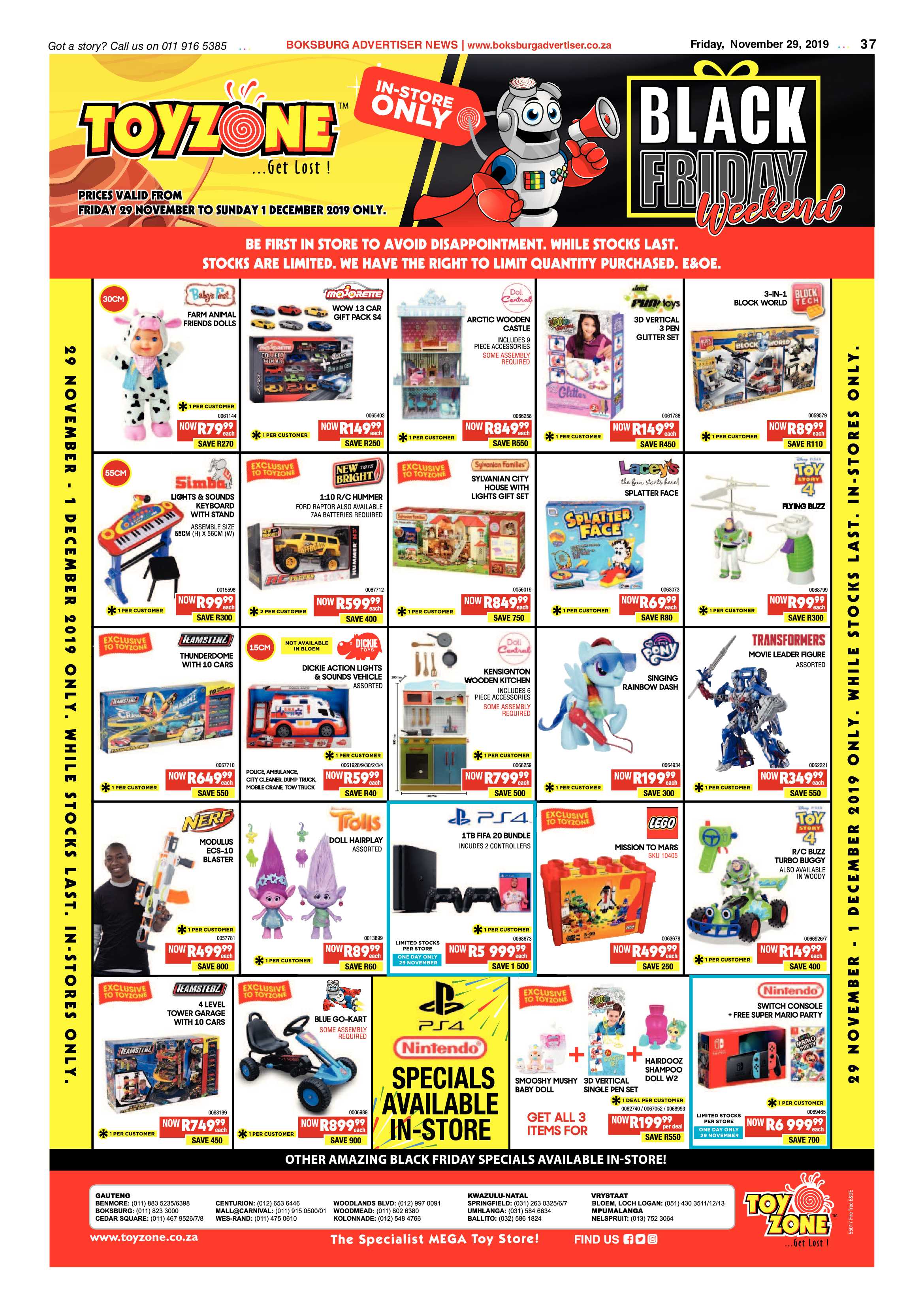 Boksburg Advertiser 26 November 2019 page 37