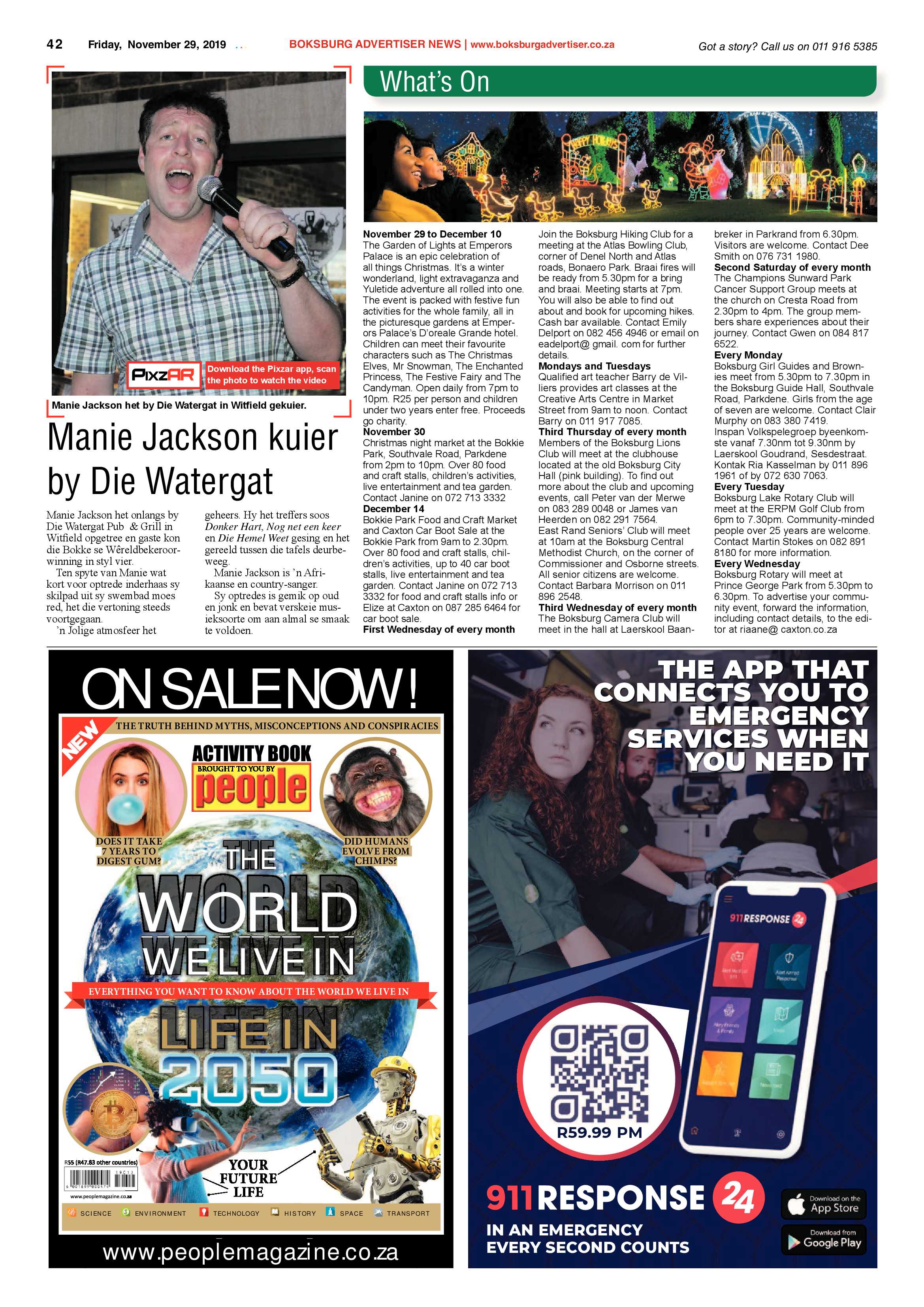 Boksburg Advertiser 26 November 2019 page 42