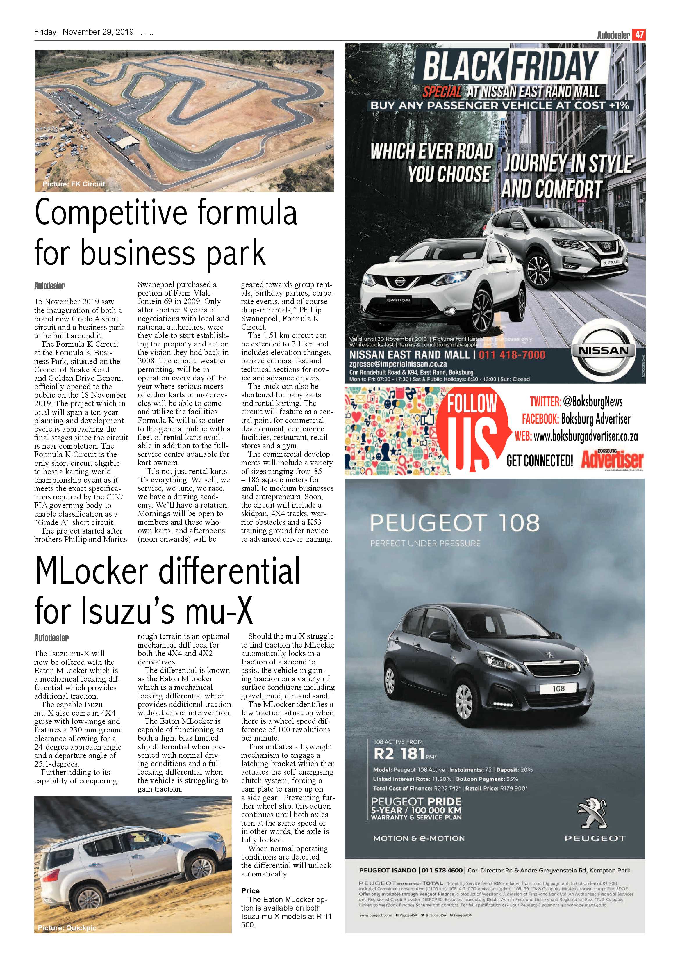 Boksburg Advertiser 26 November 2019 page 47