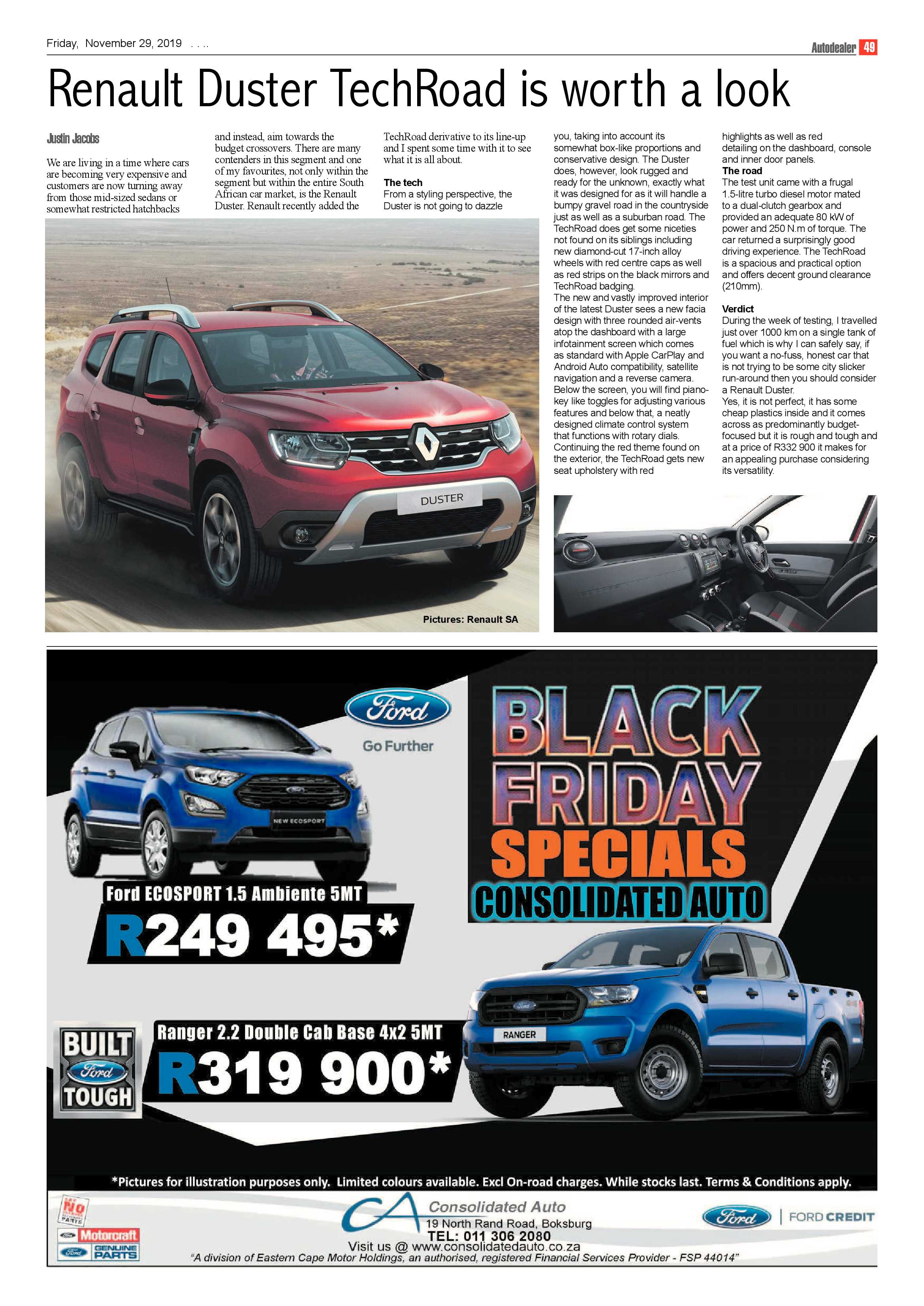 Boksburg Advertiser 26 November 2019 page 49