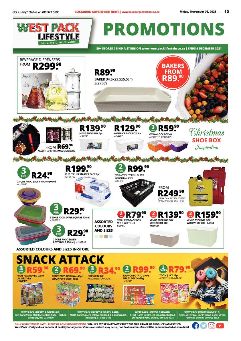 Boksburg Advertiser 26 November 2021 page 13