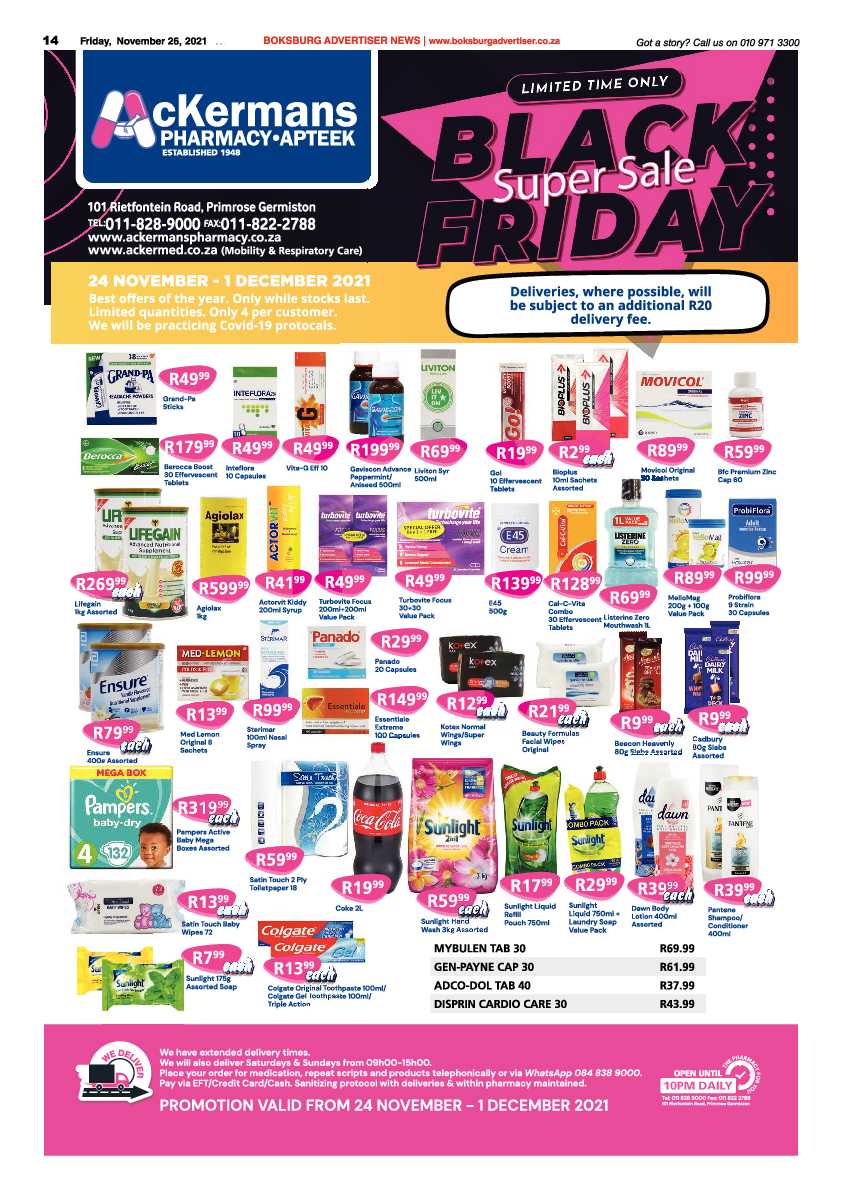 Boksburg Advertiser 26 November 2021 page 14