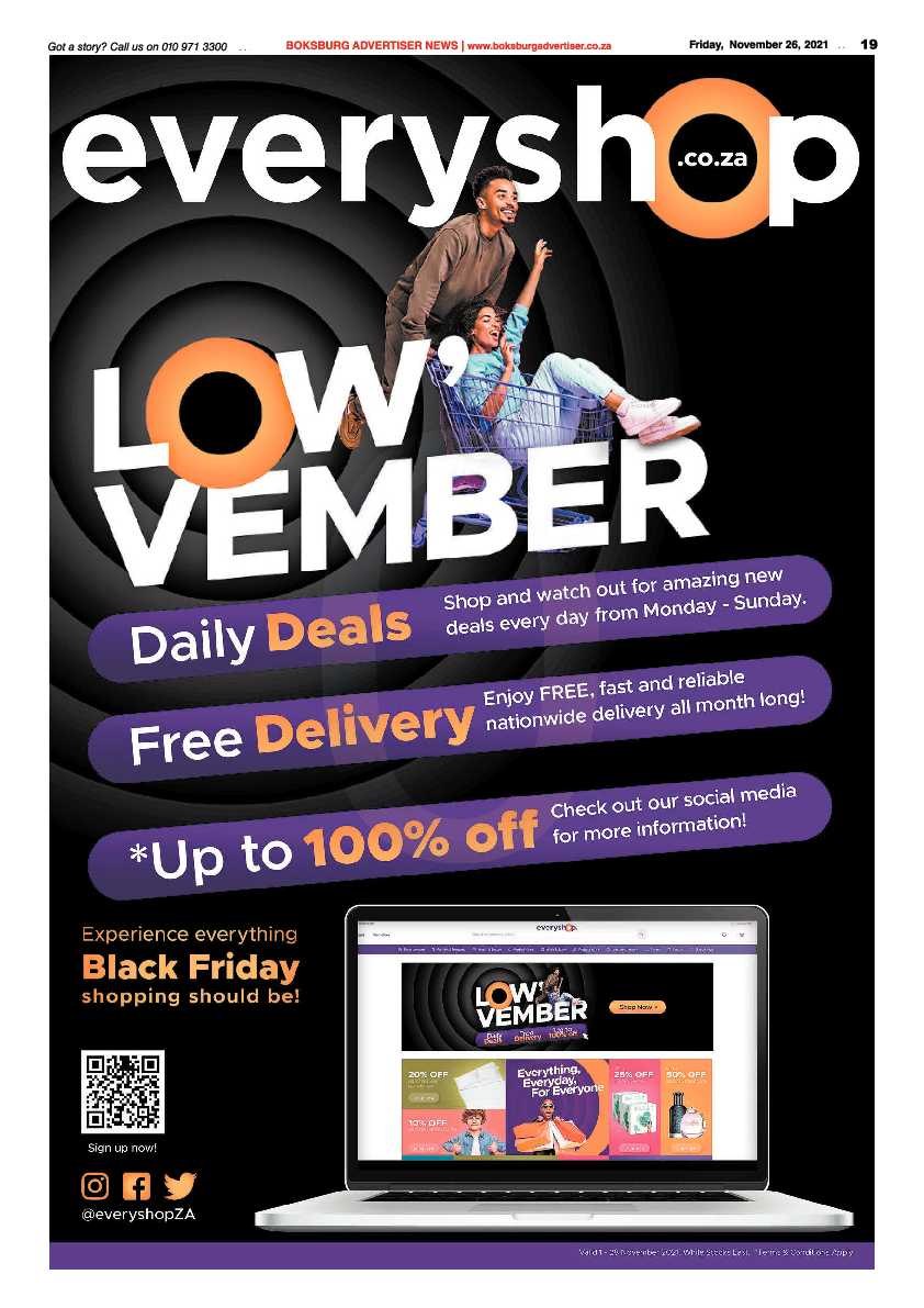 Boksburg Advertiser 26 November 2021 page 19