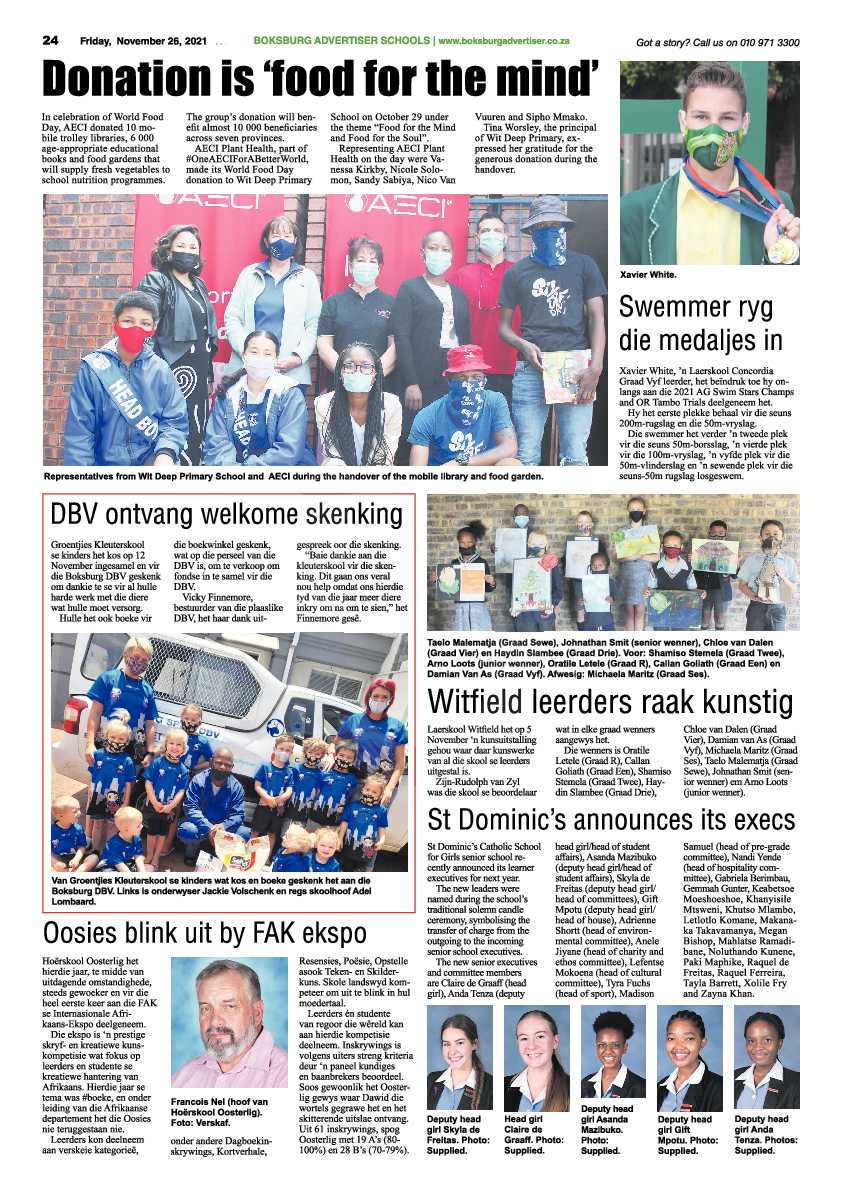 Boksburg Advertiser 26 November 2021 page 24