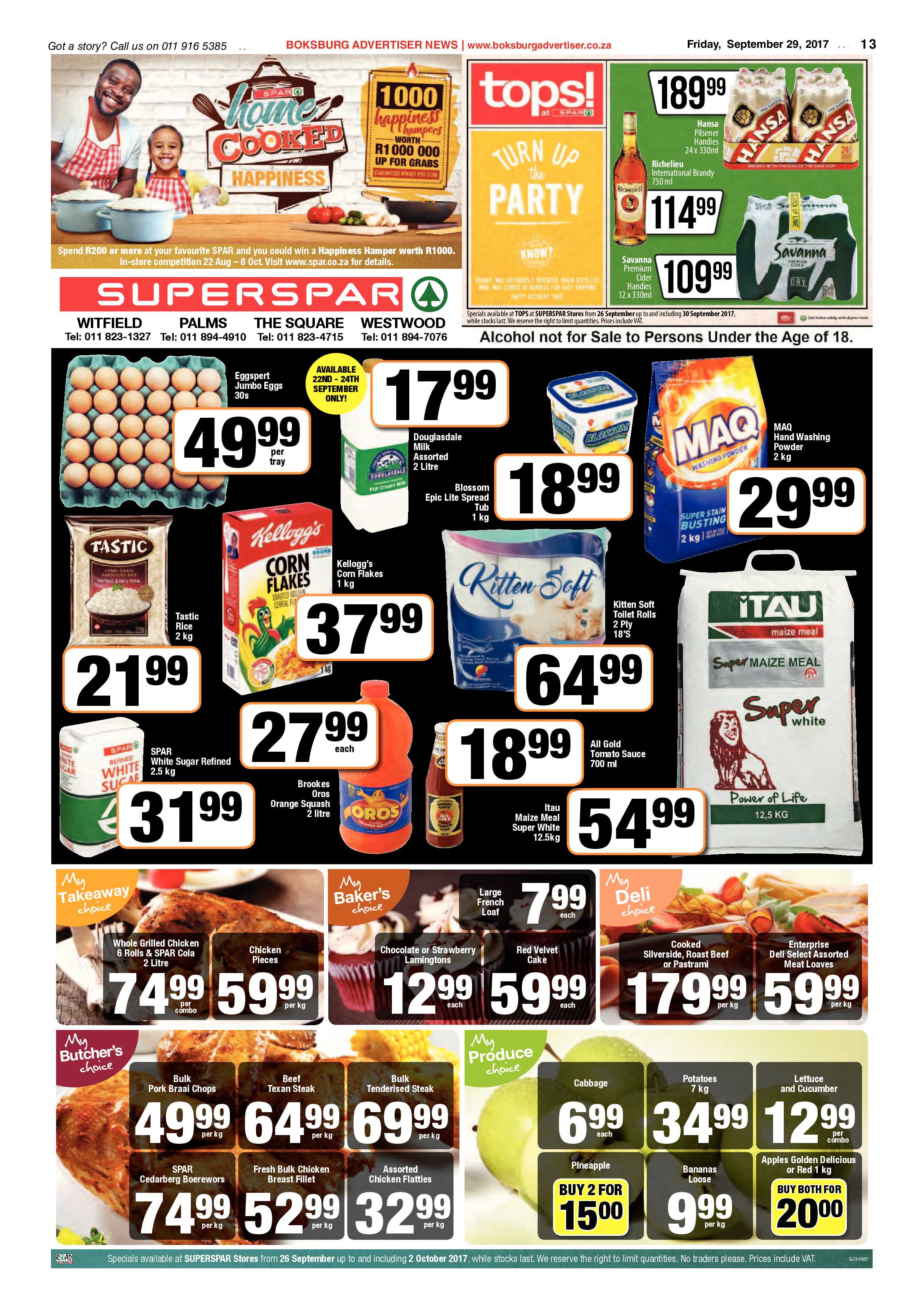 Boksburg Advertiser 26 September 2017 page 13