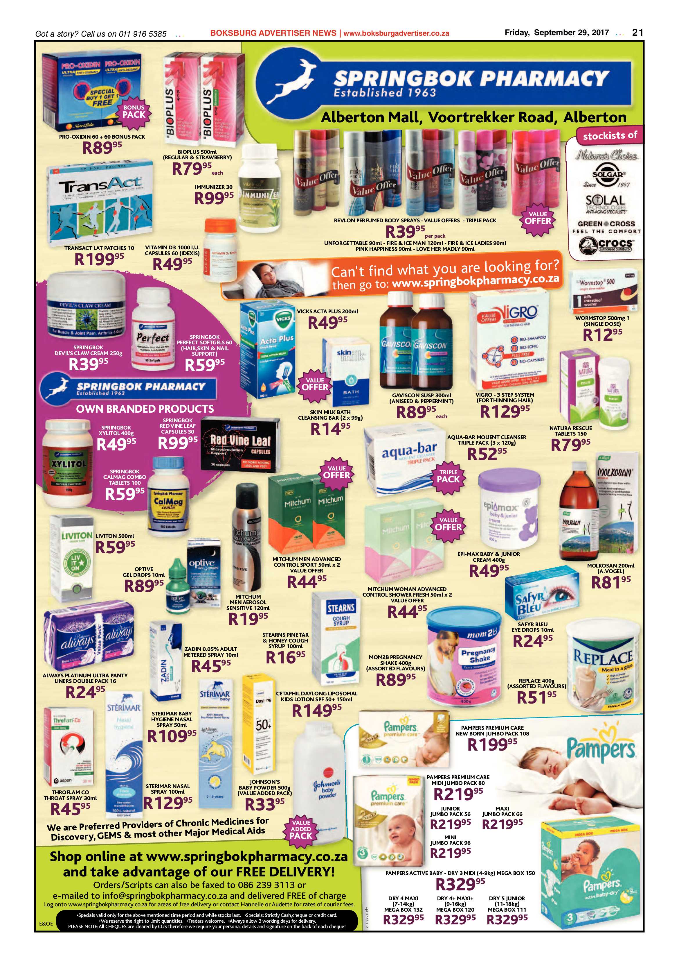 Boksburg Advertiser 26 September 2017 page 21