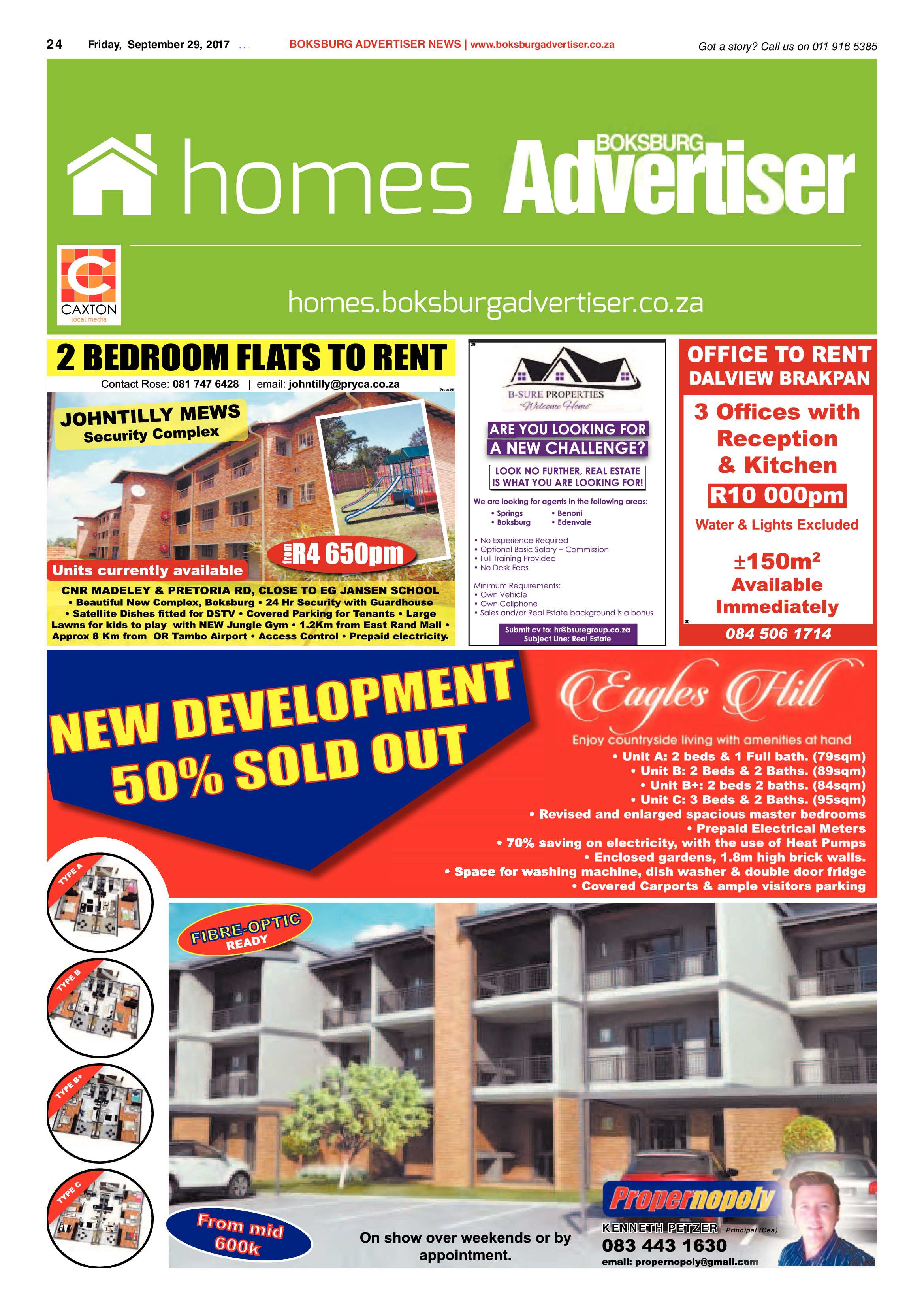 Boksburg Advertiser 26 September 2017 page 24
