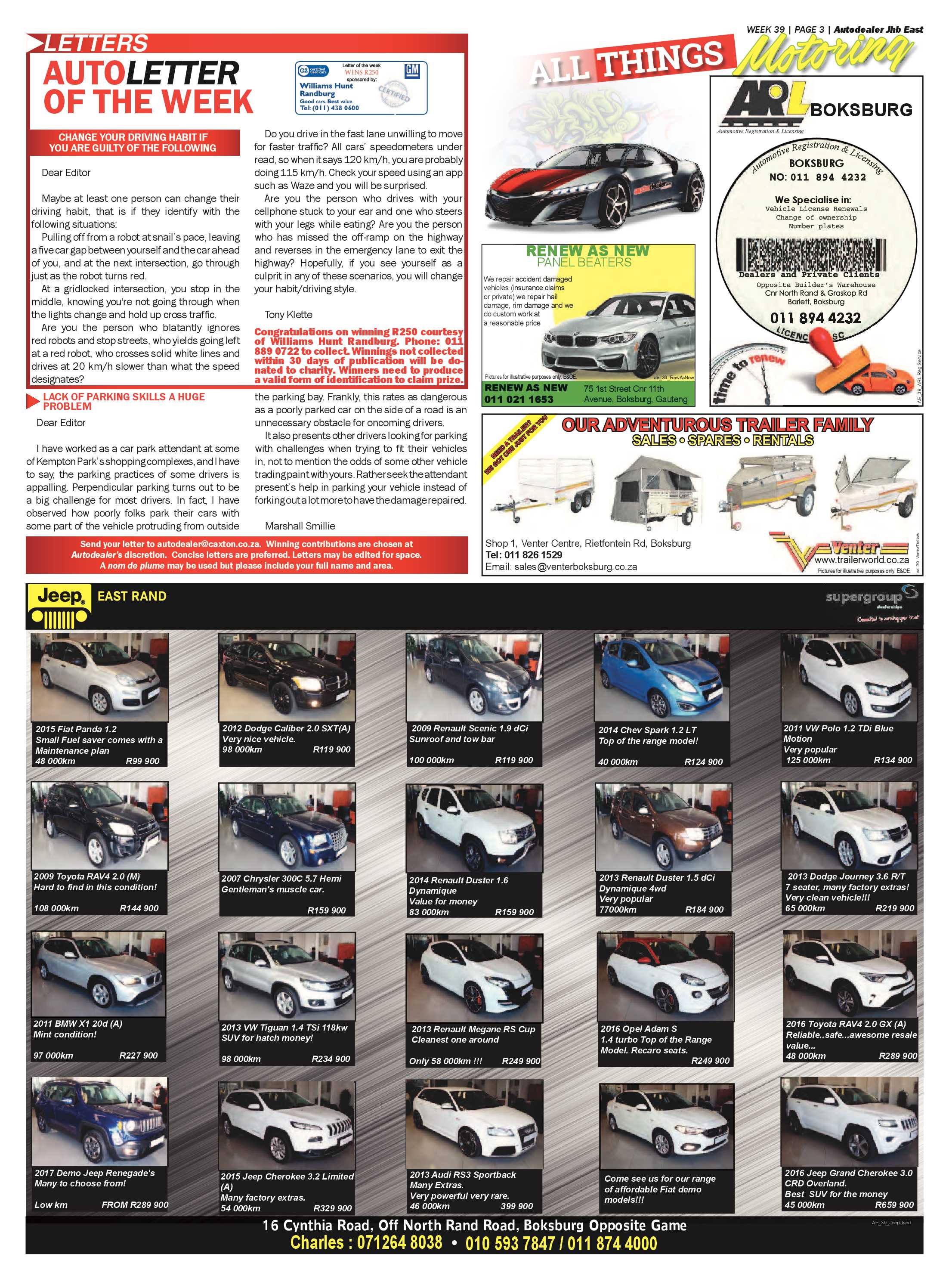 Boksburg Advertiser 26 September 2017 page 35