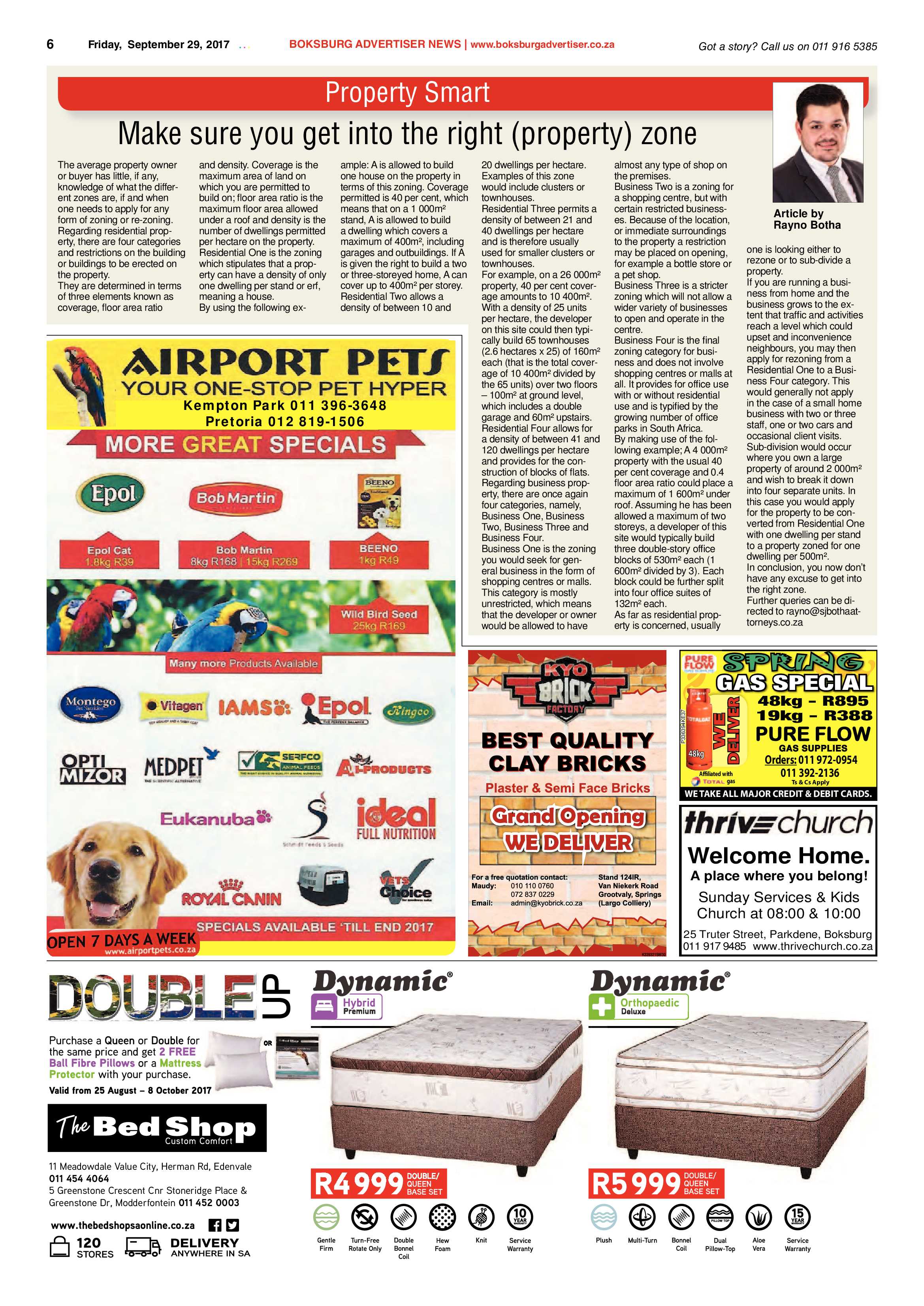 Boksburg Advertiser 26 September 2017 page 6