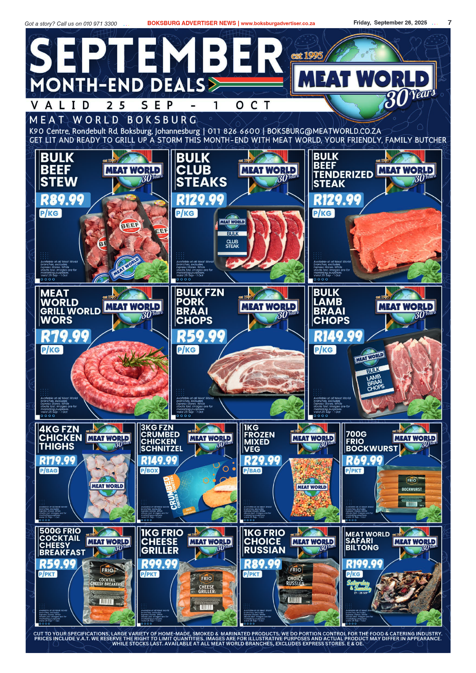 Boksburg Advertiser 26 September 2025 page 7