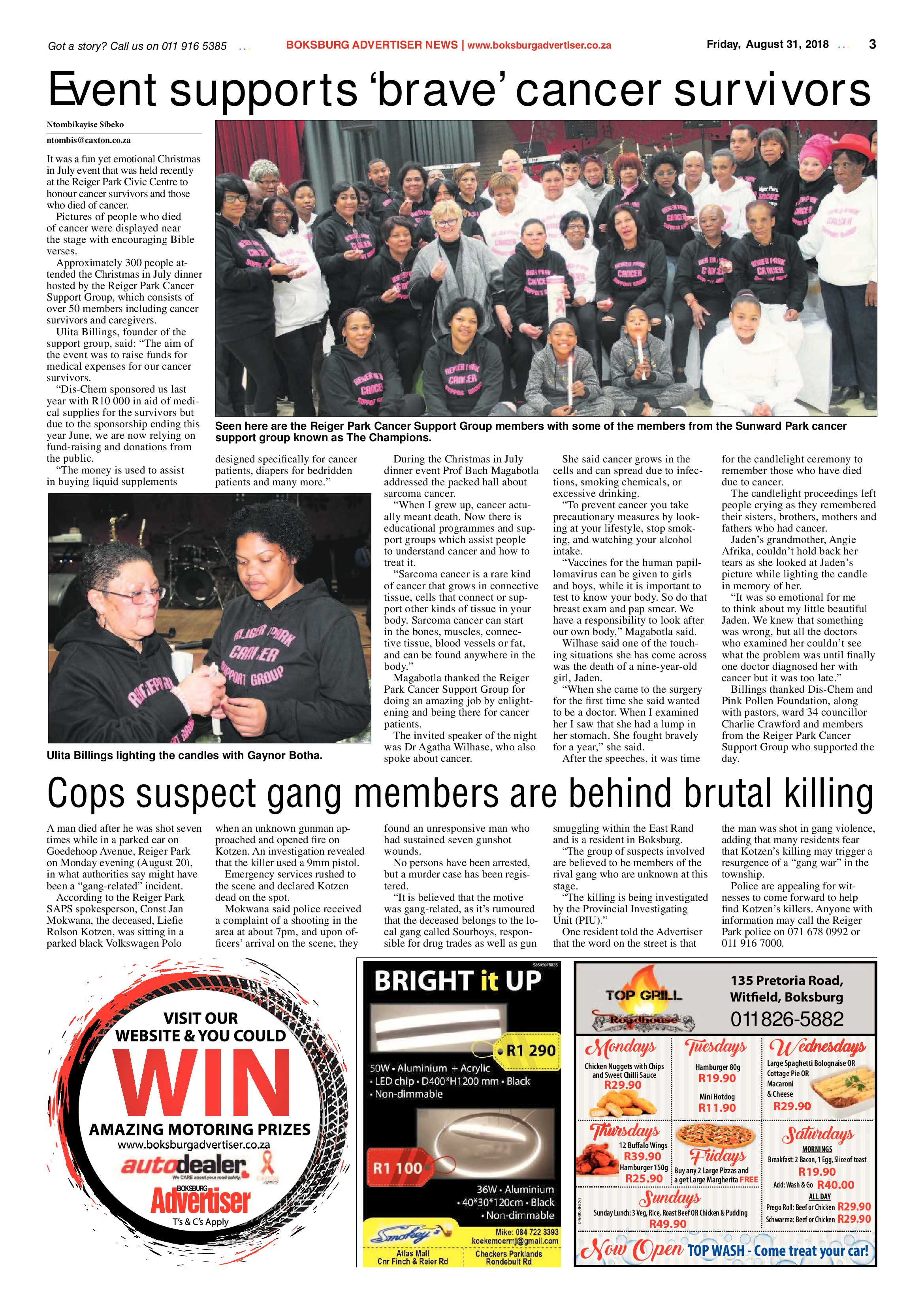 Boksburg Advertiser 28 August 2018 page 3
