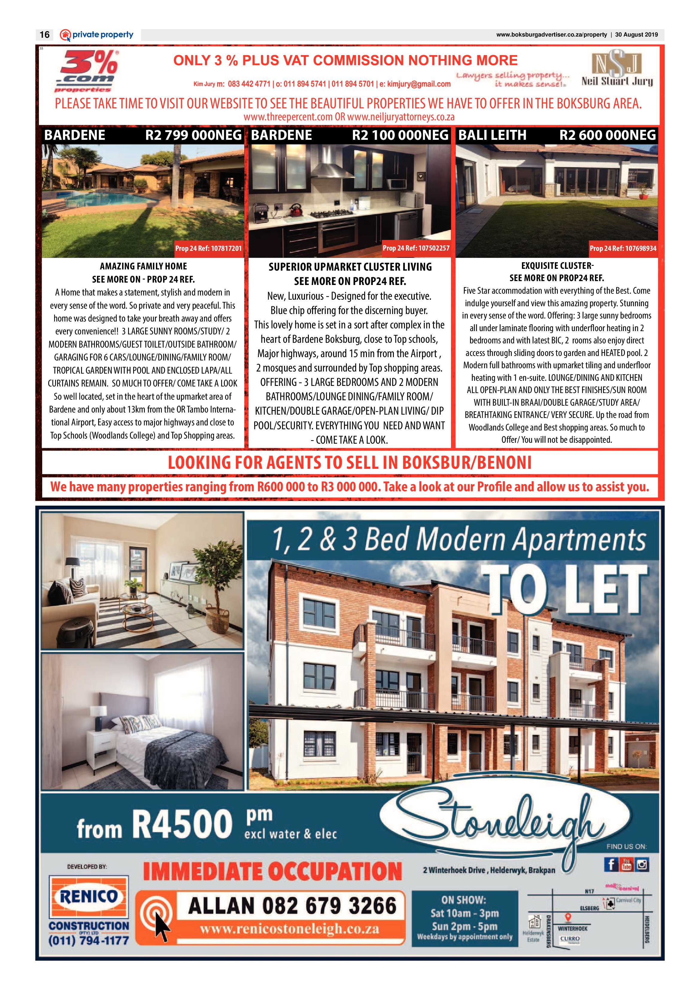 Boksburg Advertiser 27 August 2019 page 16